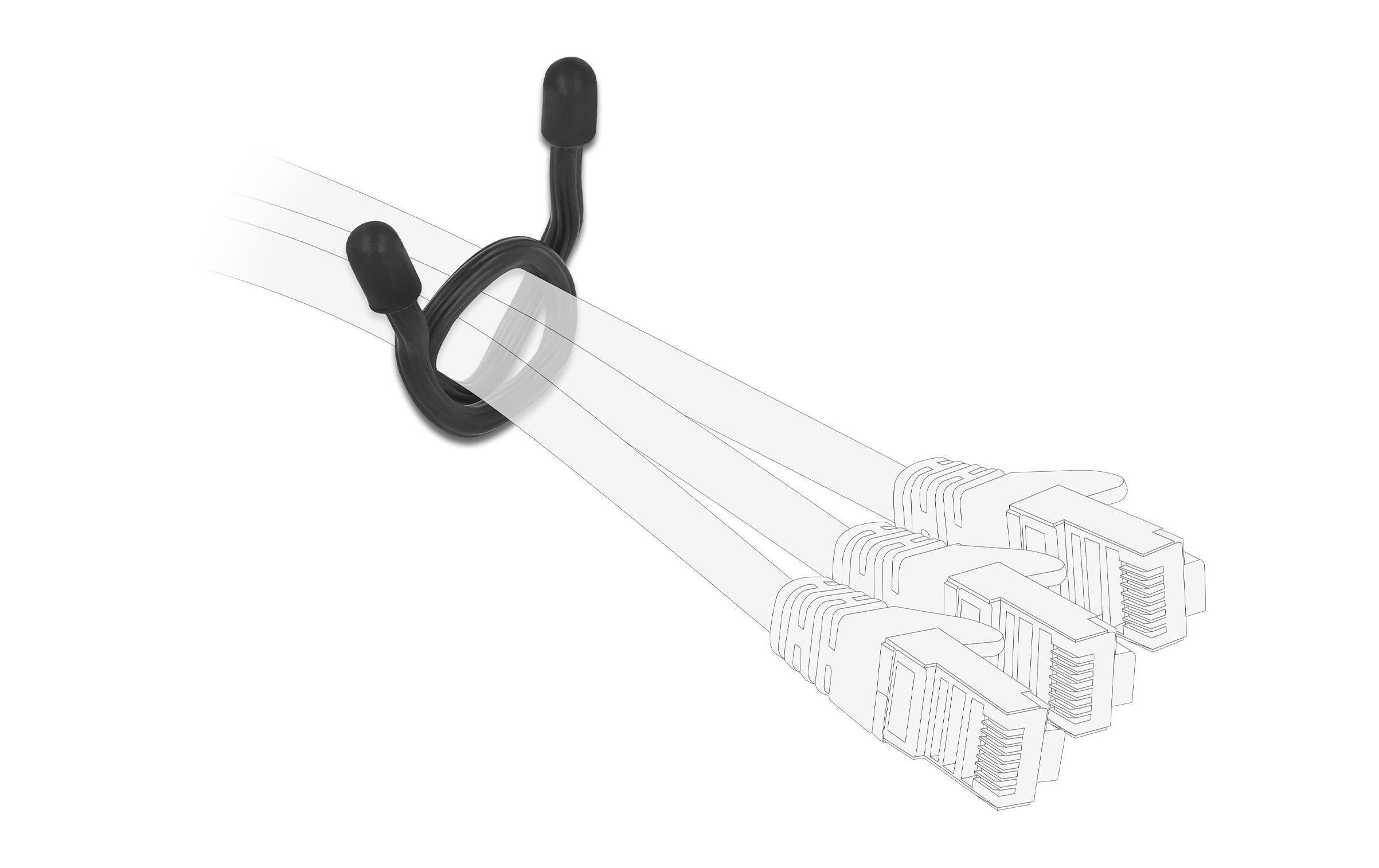 Delock Kabelbinder 150 mm x 4 mm Mehrfarbig, 10 Stück