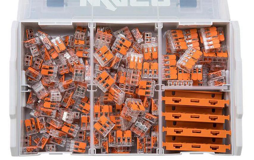 WAGO Verbindungsklemme Set L-BOXX Mini Serie 221, 229 Stück WAGO Verbindungsklemme Set L-BOXX Mini Serie 221, 229 Stück
