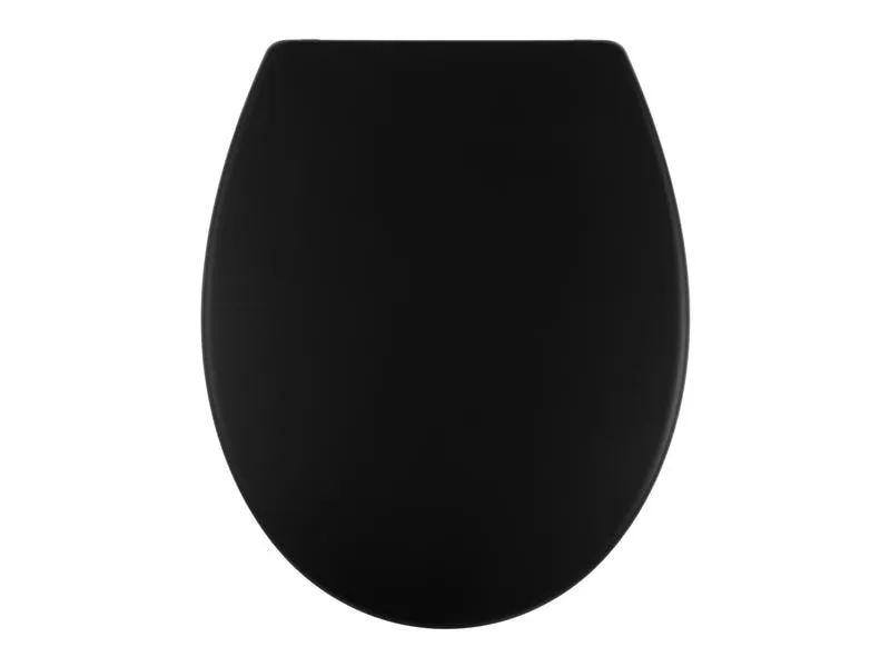 COCON Toilettensitz Duroplast mit Absenkautomatik Schwarz matt