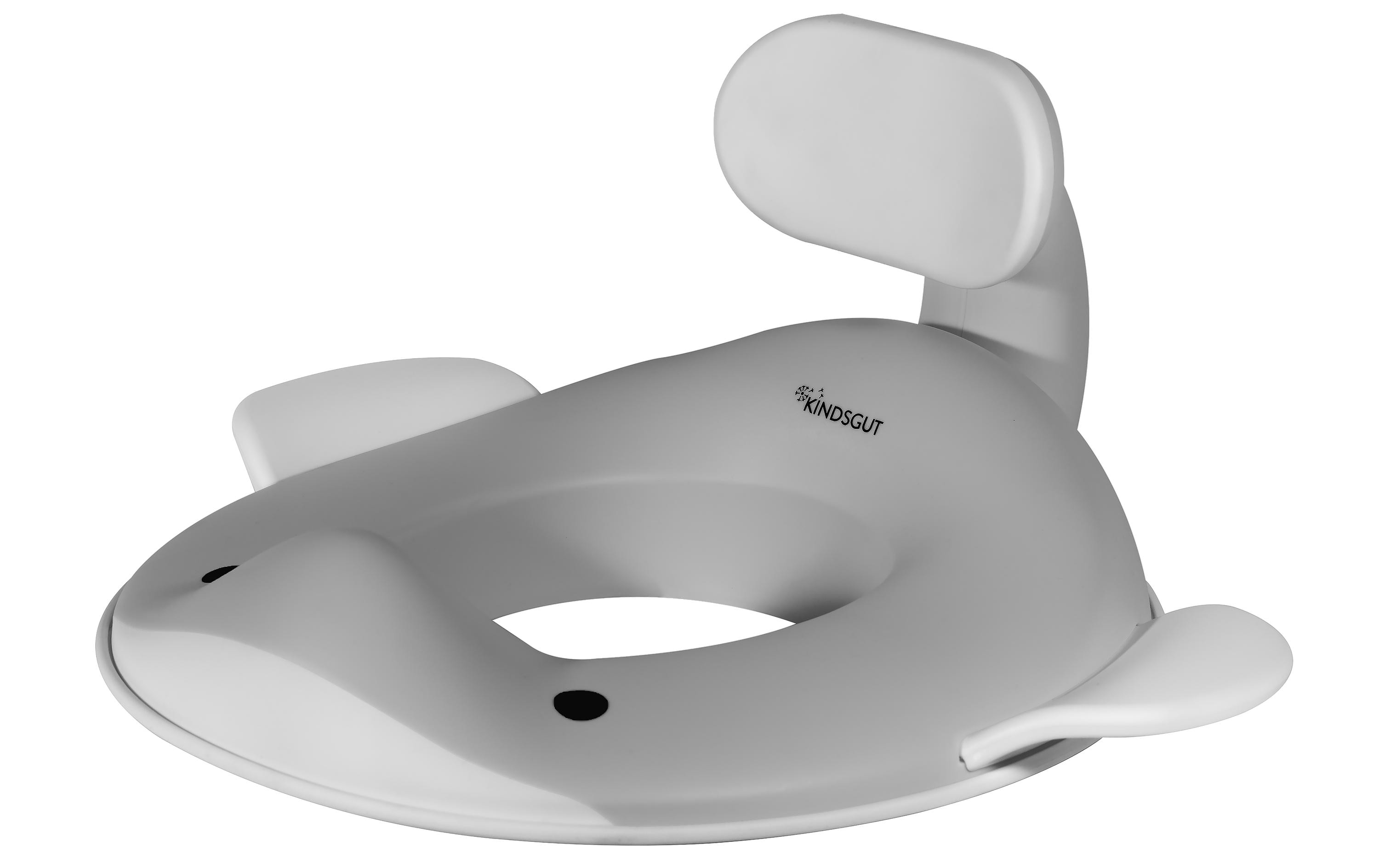 Kindsgut Toilettensitz Wal Dunkelgrau Kindsgut Toilettensitz Wal Dunkelgrau