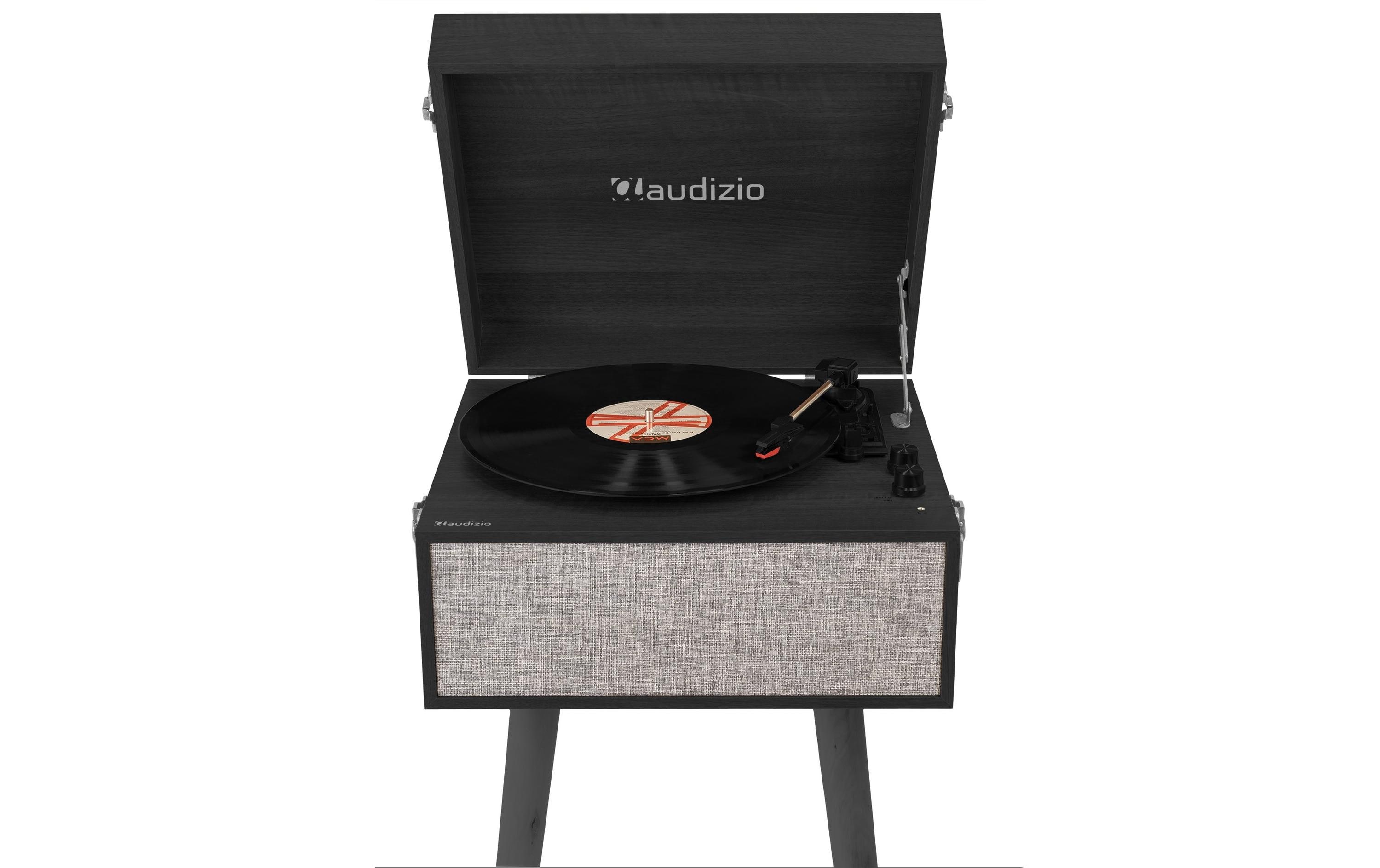 Audizio Plattenspieler mit Bluetooth Fremont Schwarz