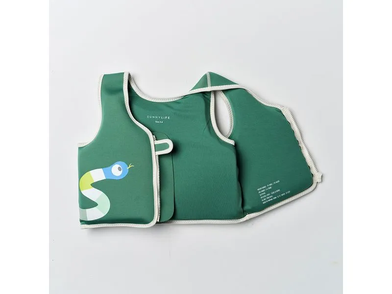 Sunnylife Float Vest 2-3 Into the Jungle Green Sunnylife Float Vest 2-3 Into the Jungle Green