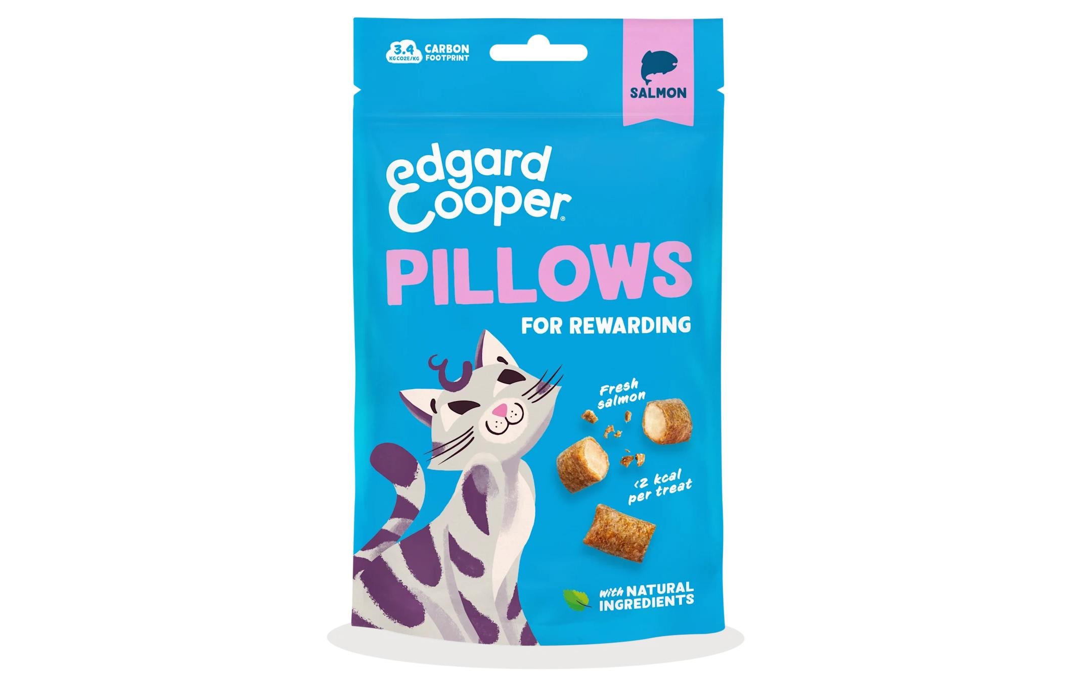 Edgard & Cooper Katzen-Snack Pillows Lachs 60 g Edgard & Cooper Katzen-Snack Pillows Lachs 60 g