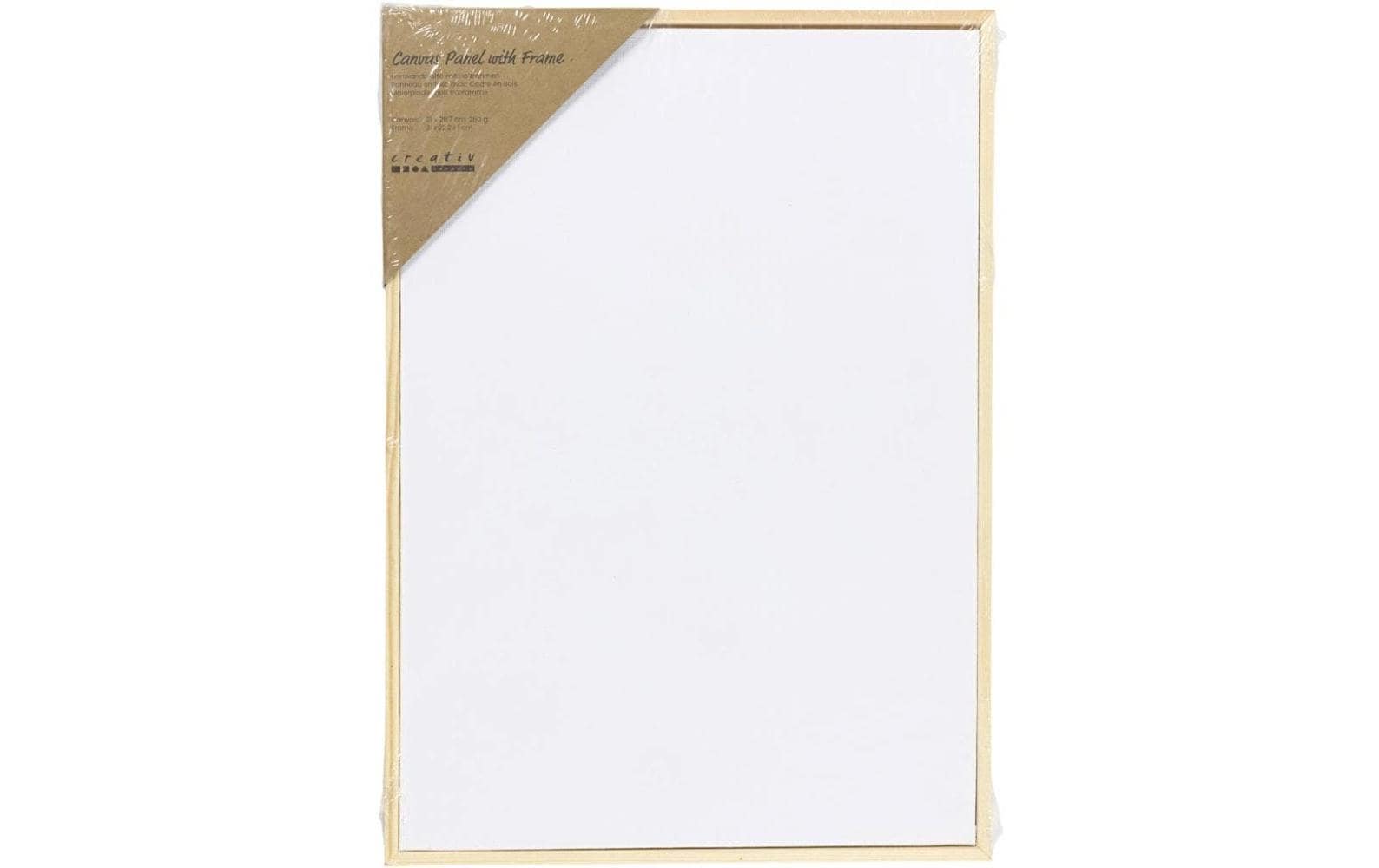Creativ Company Keilrahmen 21 x 29.7 cm, Weiss, 1 Stück