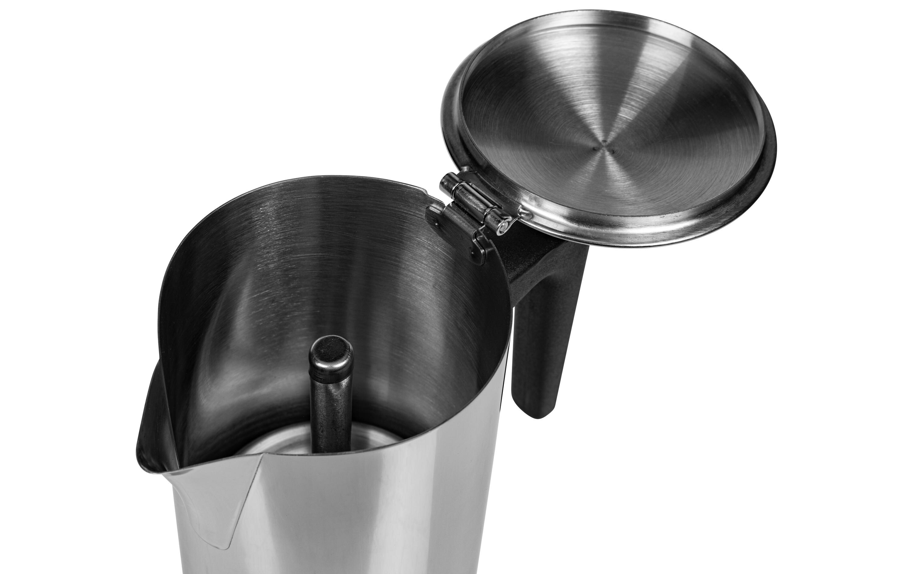 FURBER Espressokocher Chicchi 6 Tassen, Silber