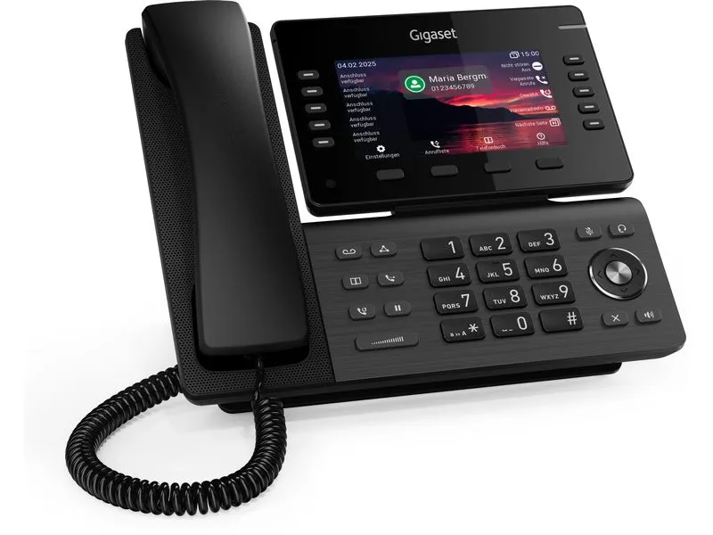 Gigaset Pro Tischtelefon P850W IP PRO Schwarz Gigaset Pro Tischtelefon P850W IP PRO Schwarz