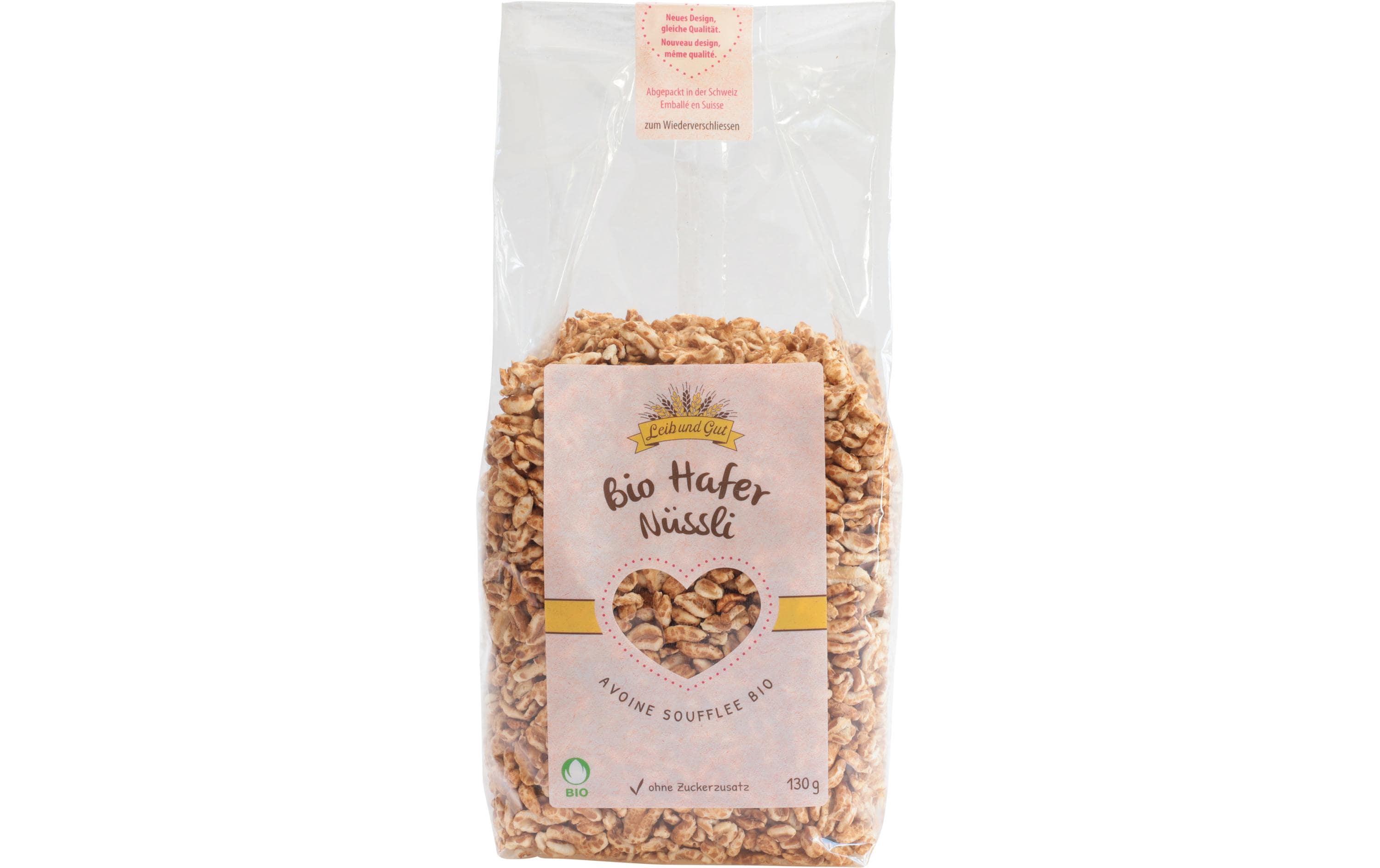 Leib und Gut Bio Hafer Nüssli 130 g Leib und Gut Bio Hafer Nüssli 130 g