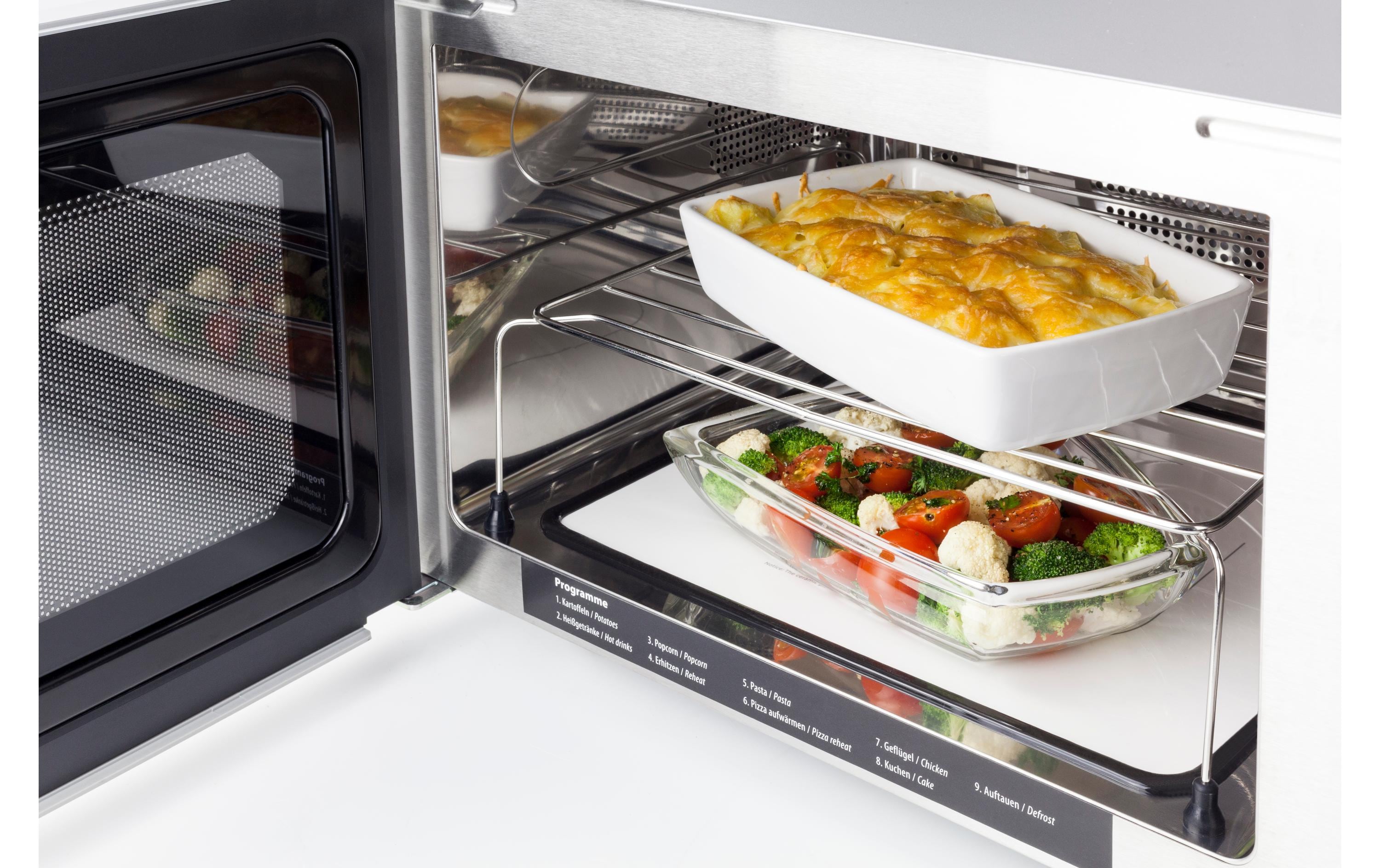 Caso Mikrowelle MCG30 Ceramic Chef Schwarz