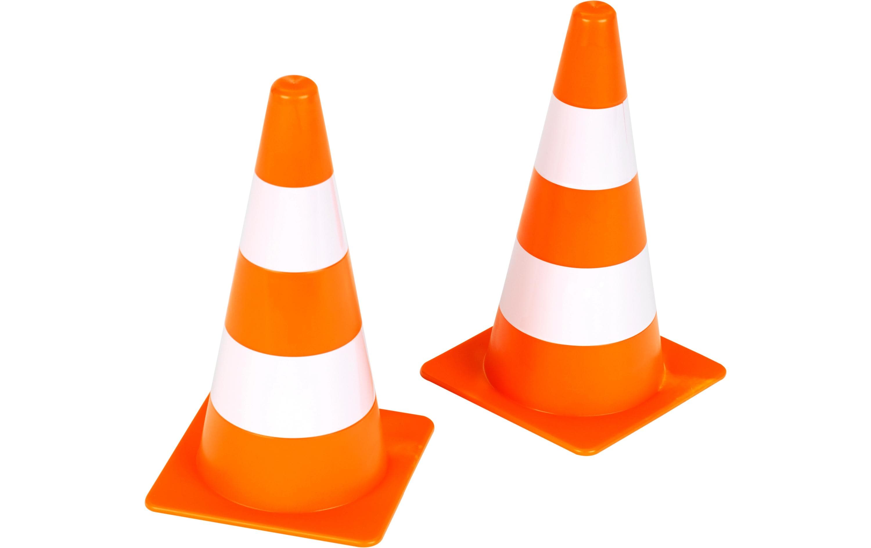 Klein-Toys Strassenverkehr Pylonen Set 10 Stück Klein-Toys Strassenverkehr Pylonen Set 10 Stück