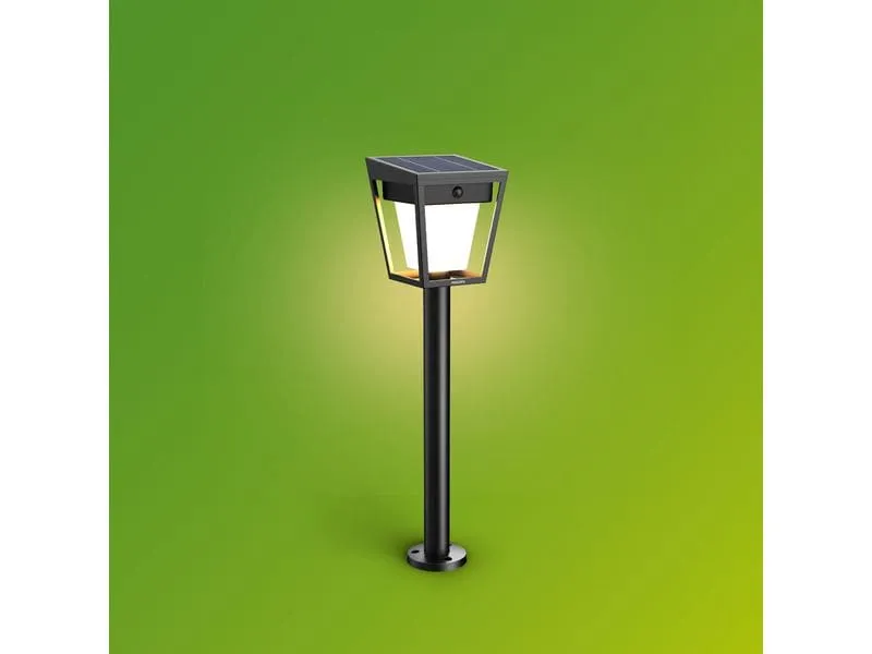 Philips Nissa Sockel Solar UE 3000K schwarz Philips Nissa Sockel Solar UE 3000K schwarz