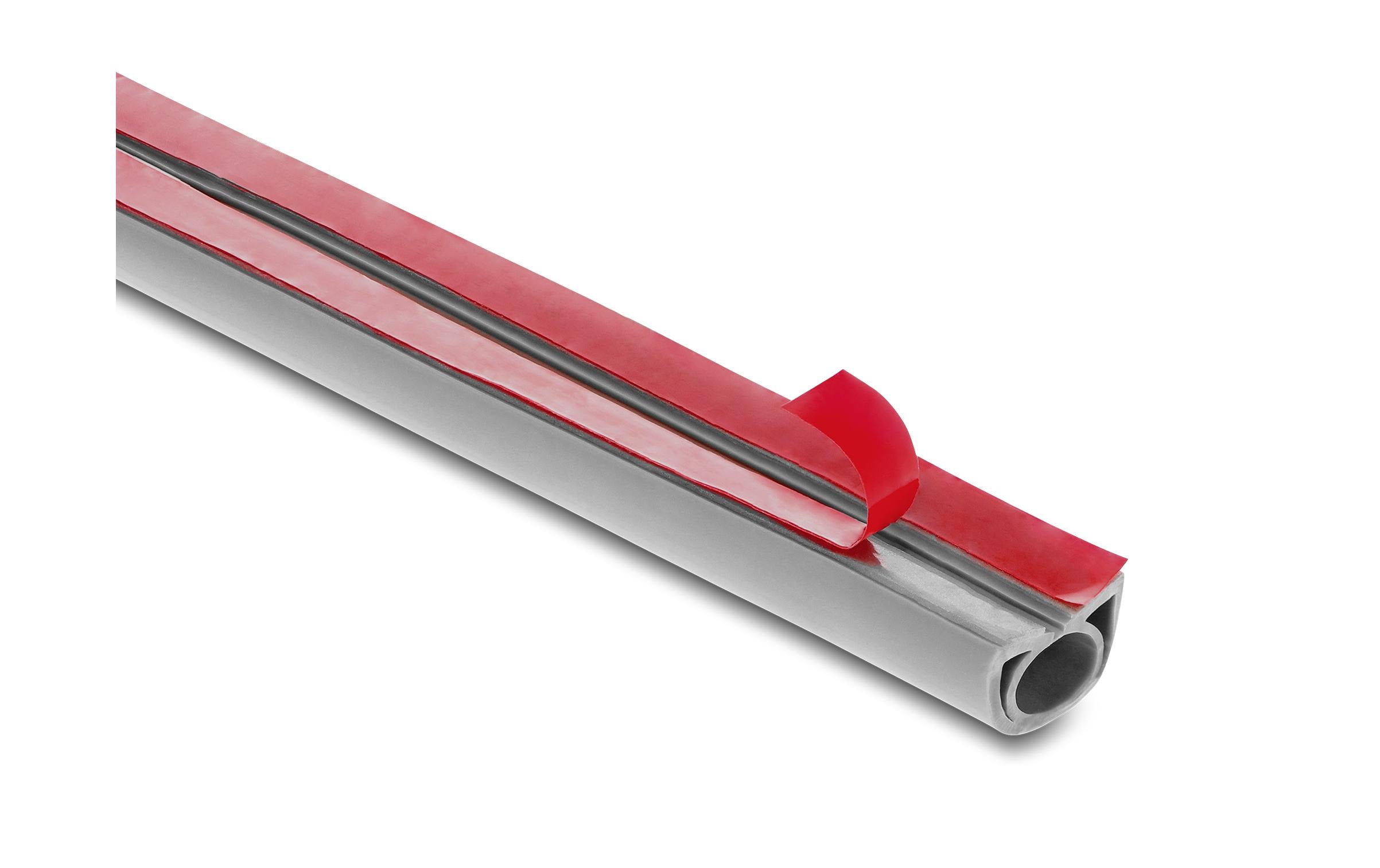 Delock Kabelkanal PVC flexibel 2 m x 20 mm Grau