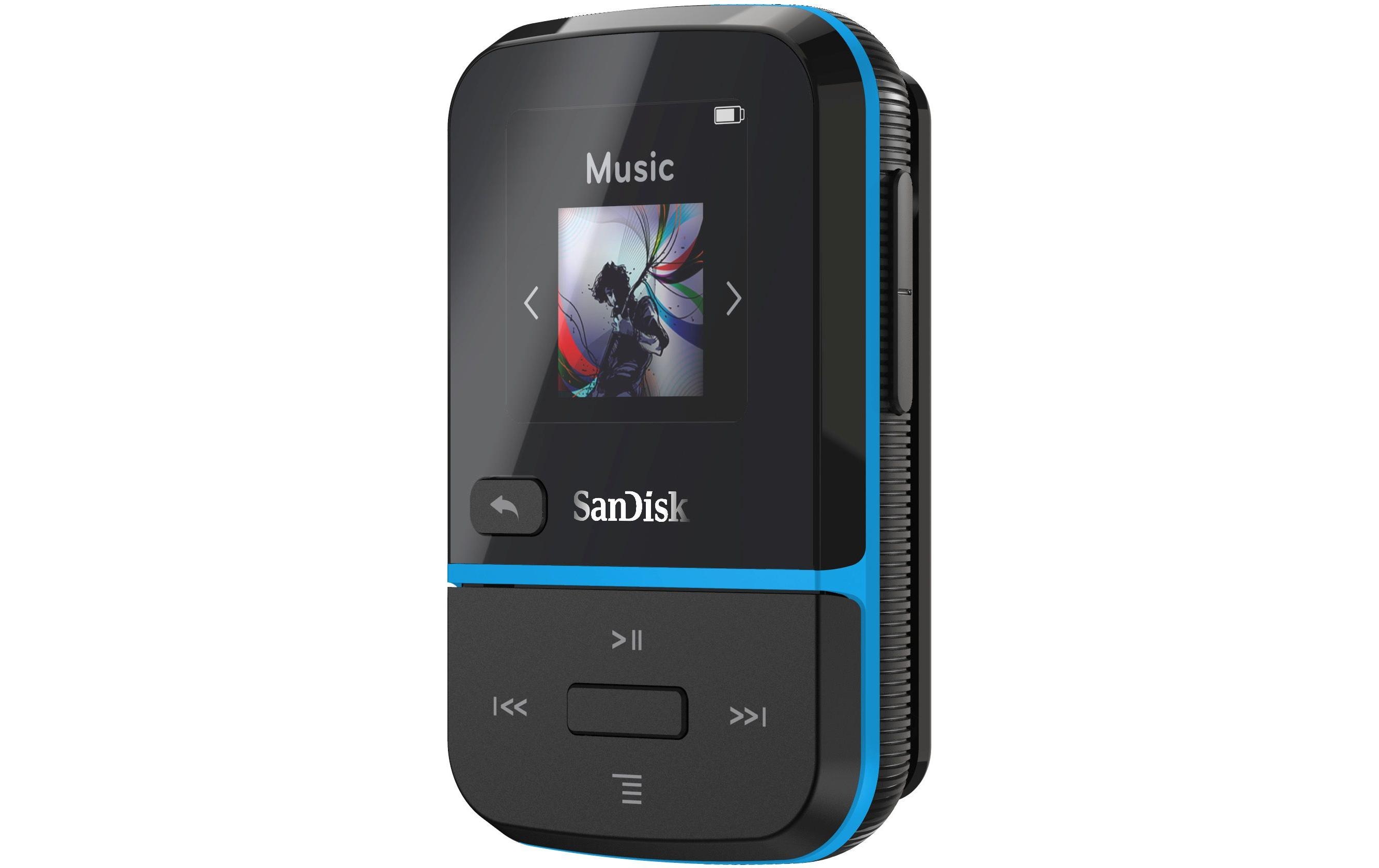 SanDisk MP3 Player Clip Sport Go 32 GB Blau