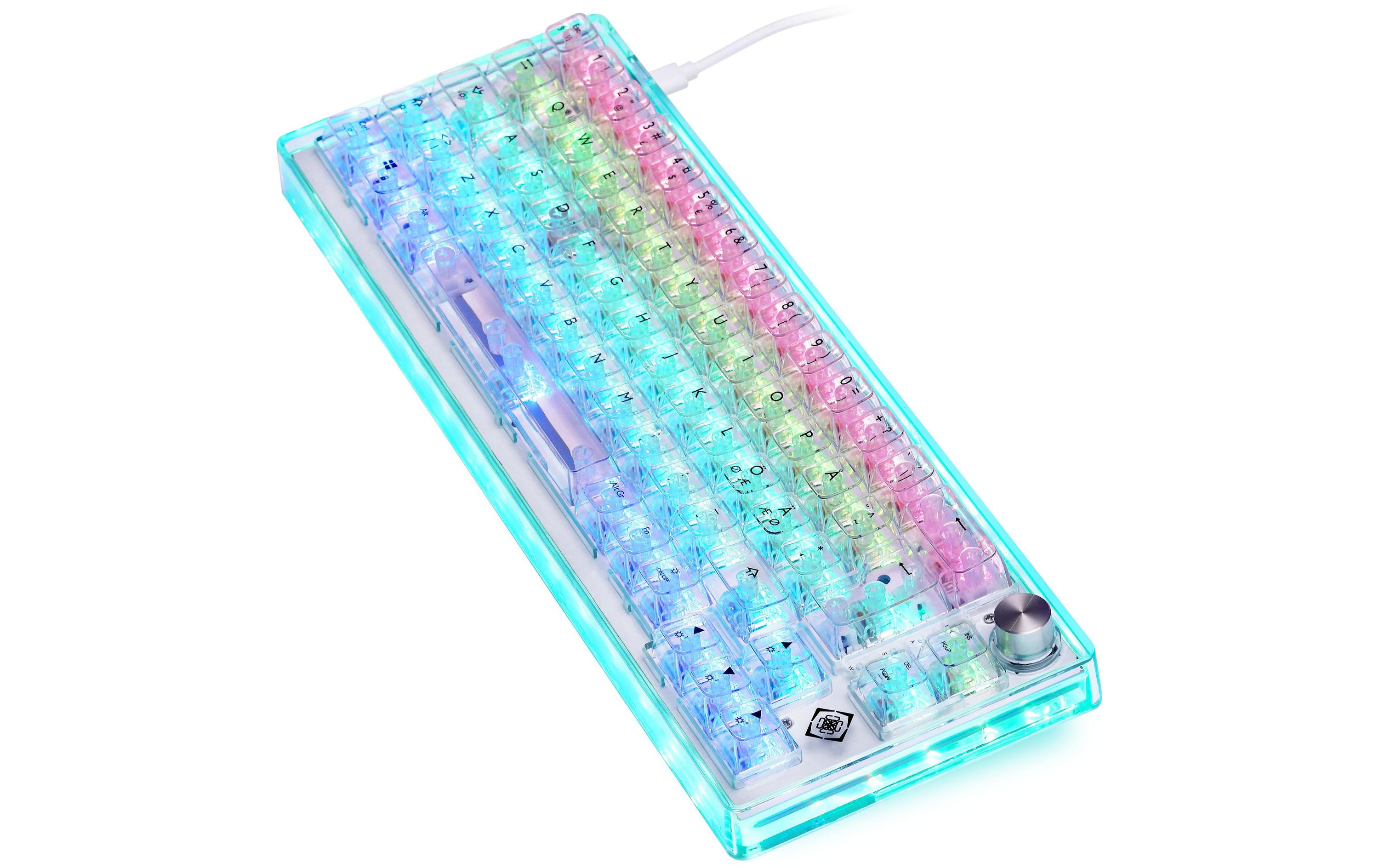 DELTACO Gaming-Tastatur GAM-160-T-CH Weiss