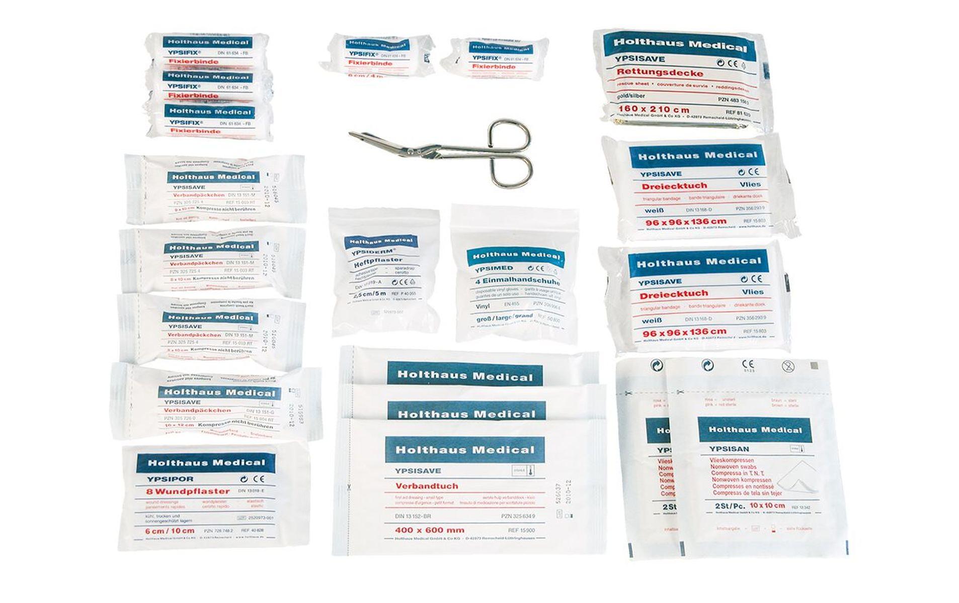 Holthaus Medical Autoapotheke Monza Erste-Hilfe, 37-teilig
