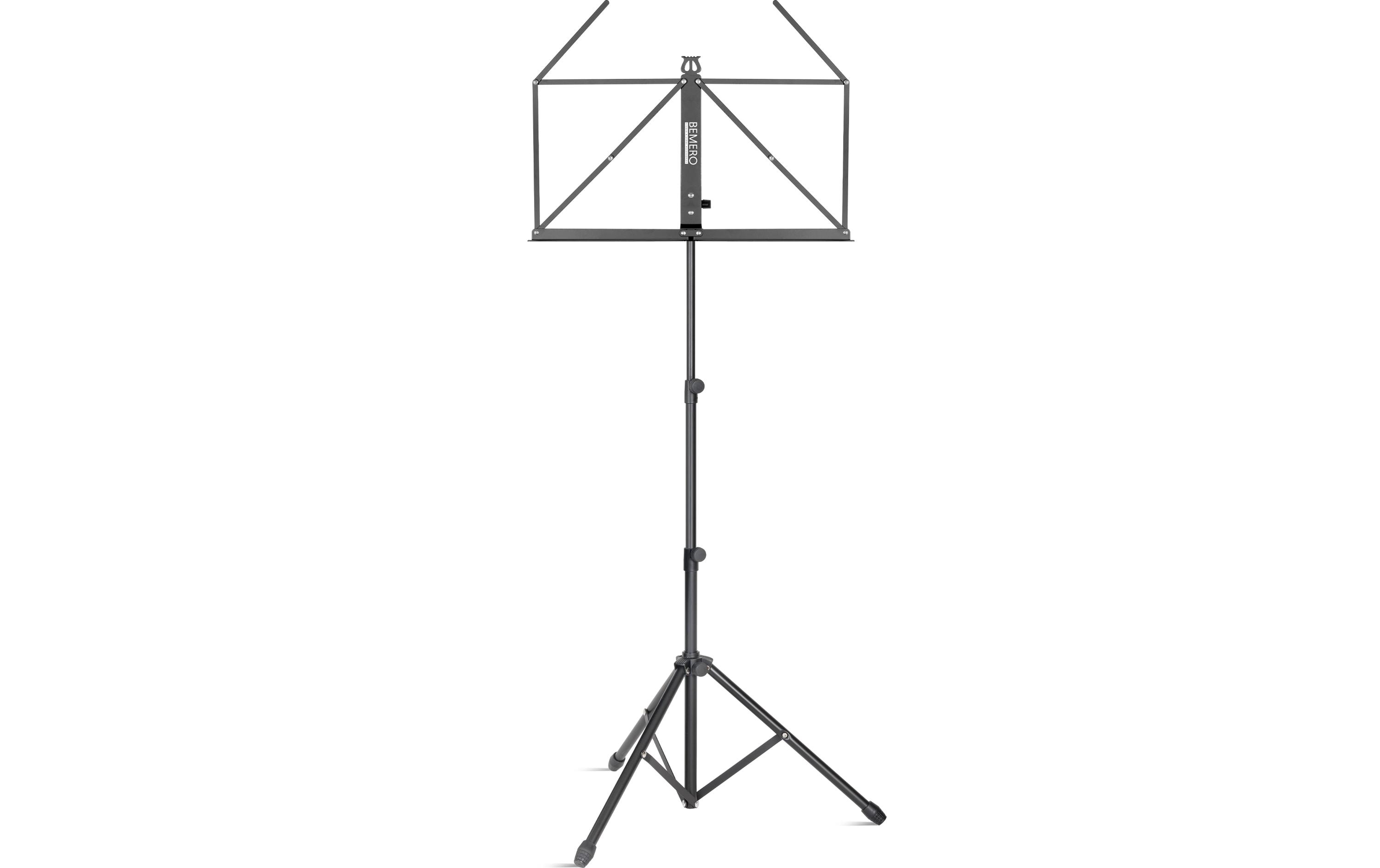 Bemero Notenständer MSS-3095BK schwarz