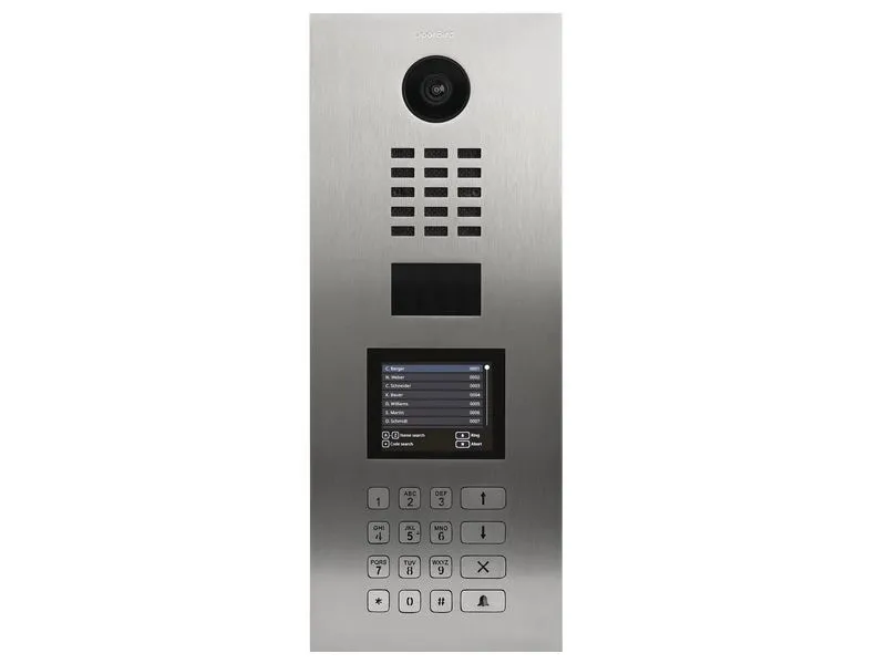 Doorbird D22DKV IP Video Türsprechanlage Edelstahl V2A, gebürstet Doorbird D22DKV IP Video Türsprechanlage Edelstahl V2A, gebürstet