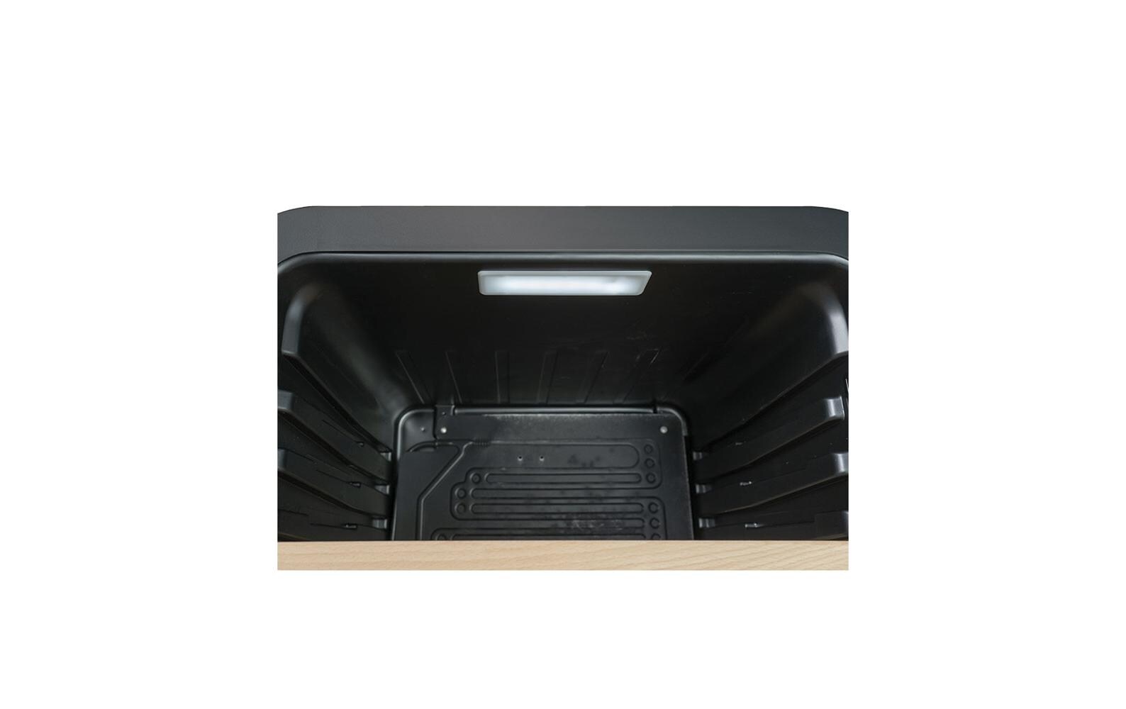 Kibernetik Weinkühlschrank WKH49S Rechts, Schwarz