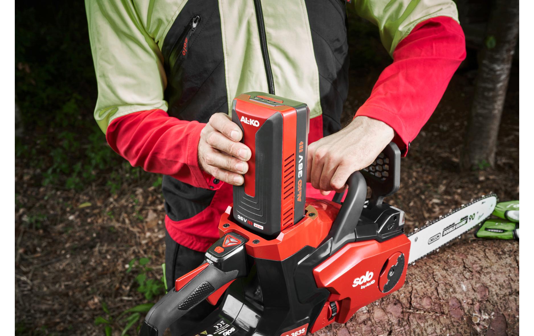 solo by AL-KO Akku-Kettensäge 36 V CS 3635 Solo