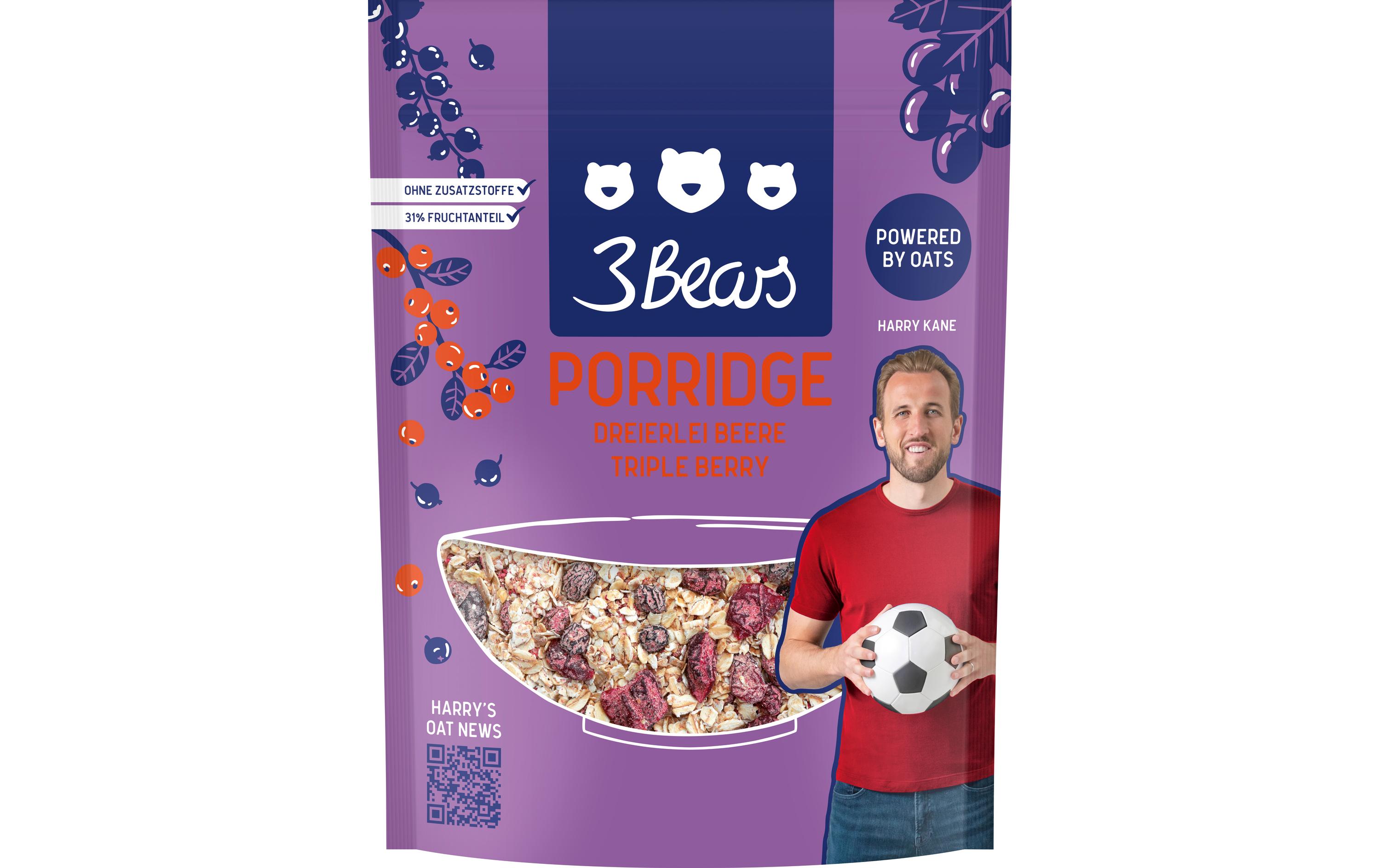 3Bears Porridge dreierlei Beere 400 g
