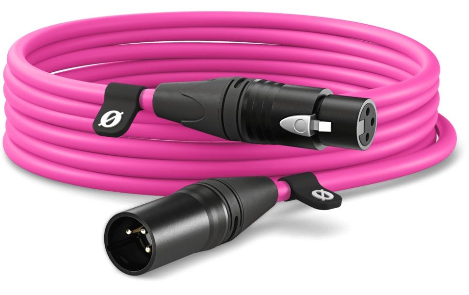 Rode XLR-Kabel XLRm-XLRf 6 m, Rosa