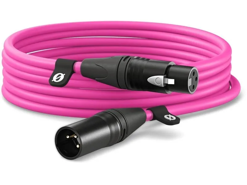 Rode XLR-Kabel XLRm-XLRf 6 m, Rosa