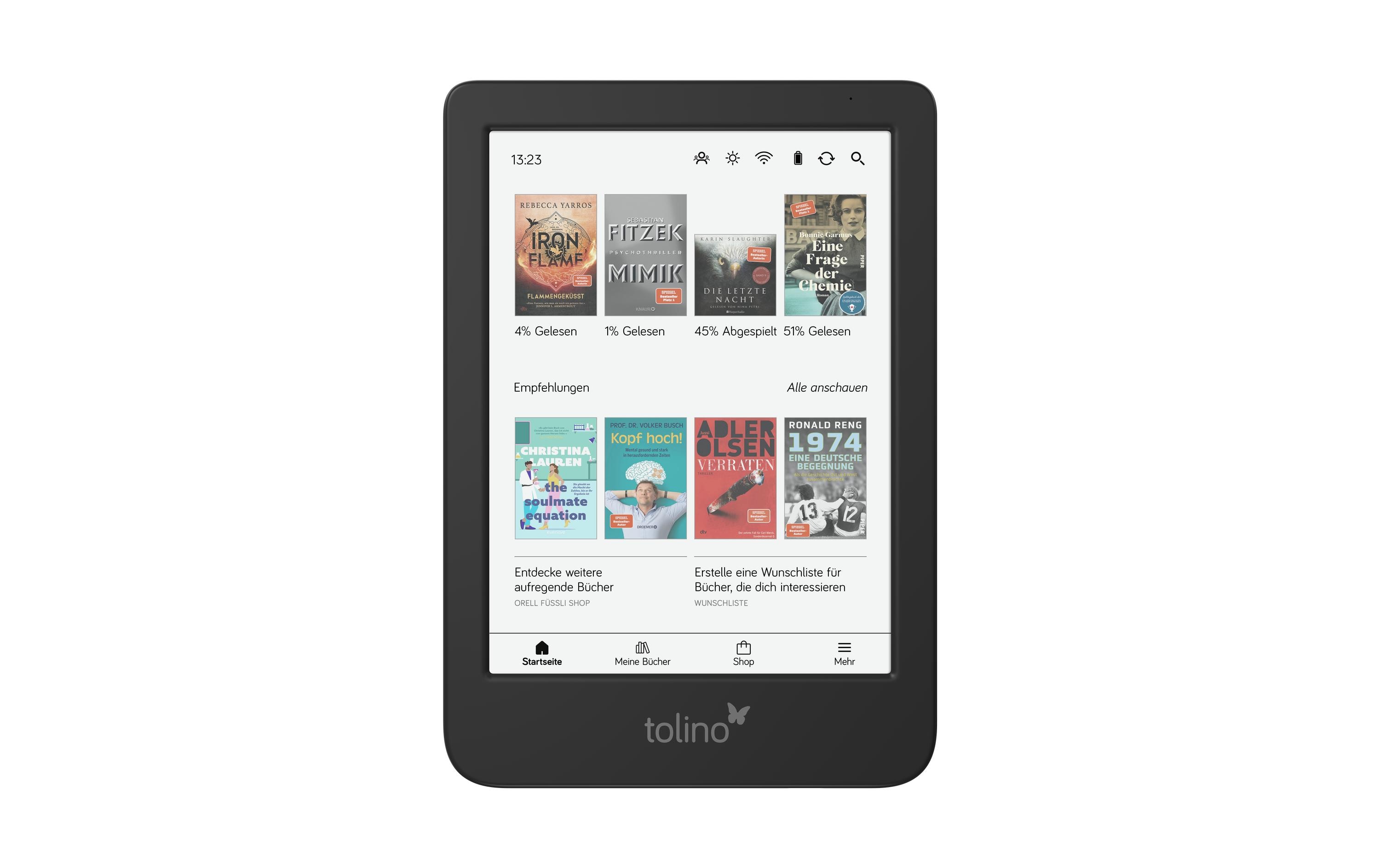 Tolino E-Book Reader Tolino shine color