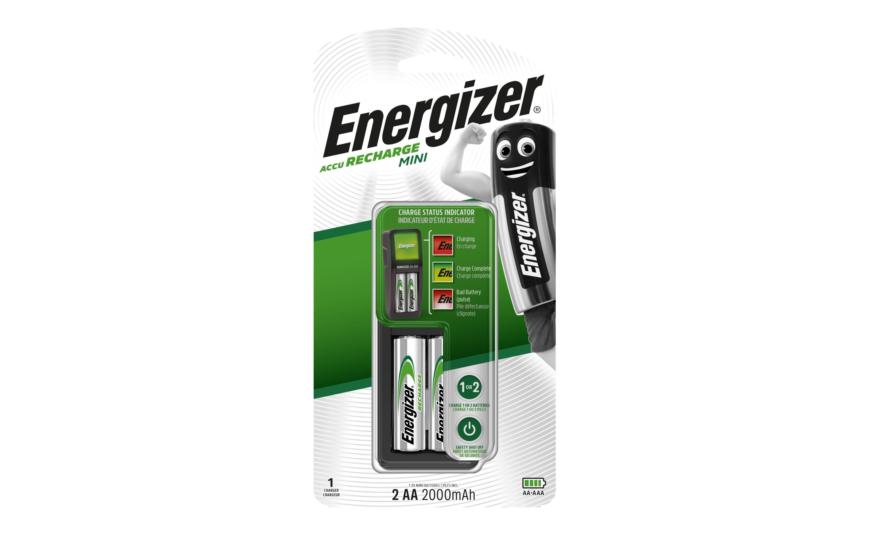 Energizer Ladegerät Mini Charger 2xAA