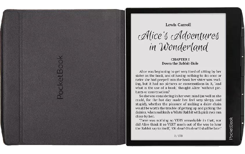 PocketBook E-Book Reader Schutzhülle Flip Cover Shiny Beige