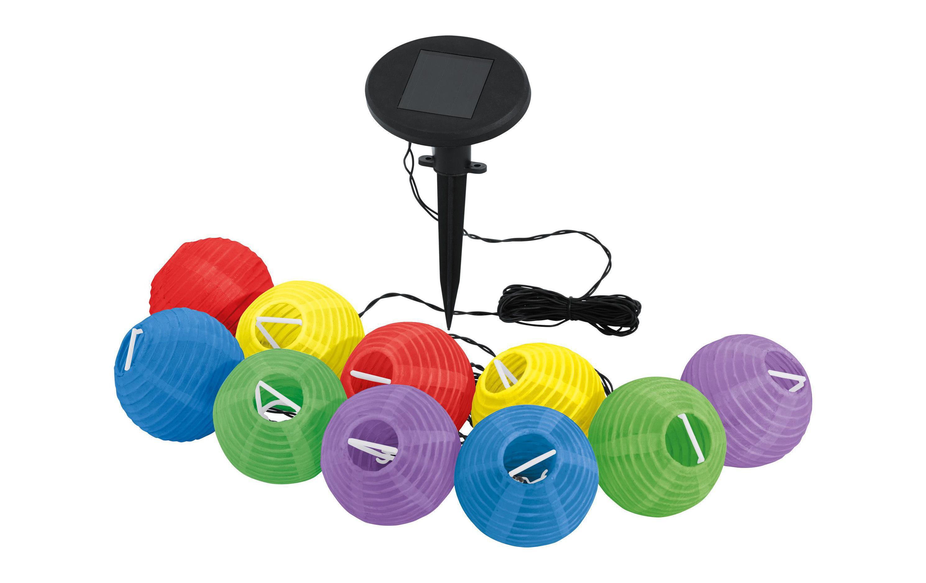 EGLO Leuchten Lichterkette Solar 430 cm, Mehrfarbig EGLO Leuchten Lichterkette Solar 430 cm, Mehrfarbig