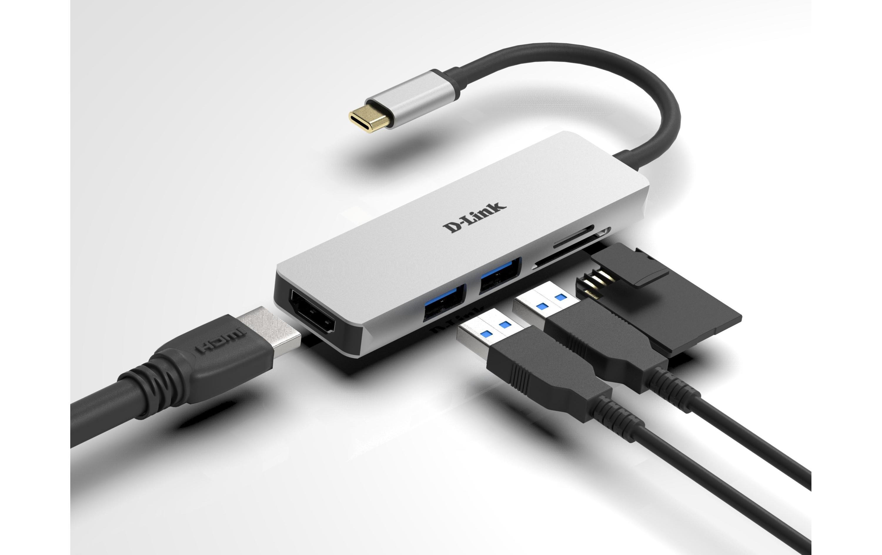 D-Link Dockingstation DUB-M530 USB3.0/HDMI/Kartenleser