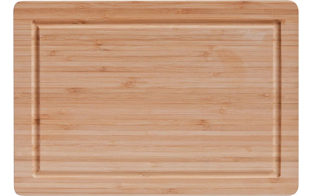 Zeller Present Schneidebrett 32 x 22 x 1.6 cm, Bambus