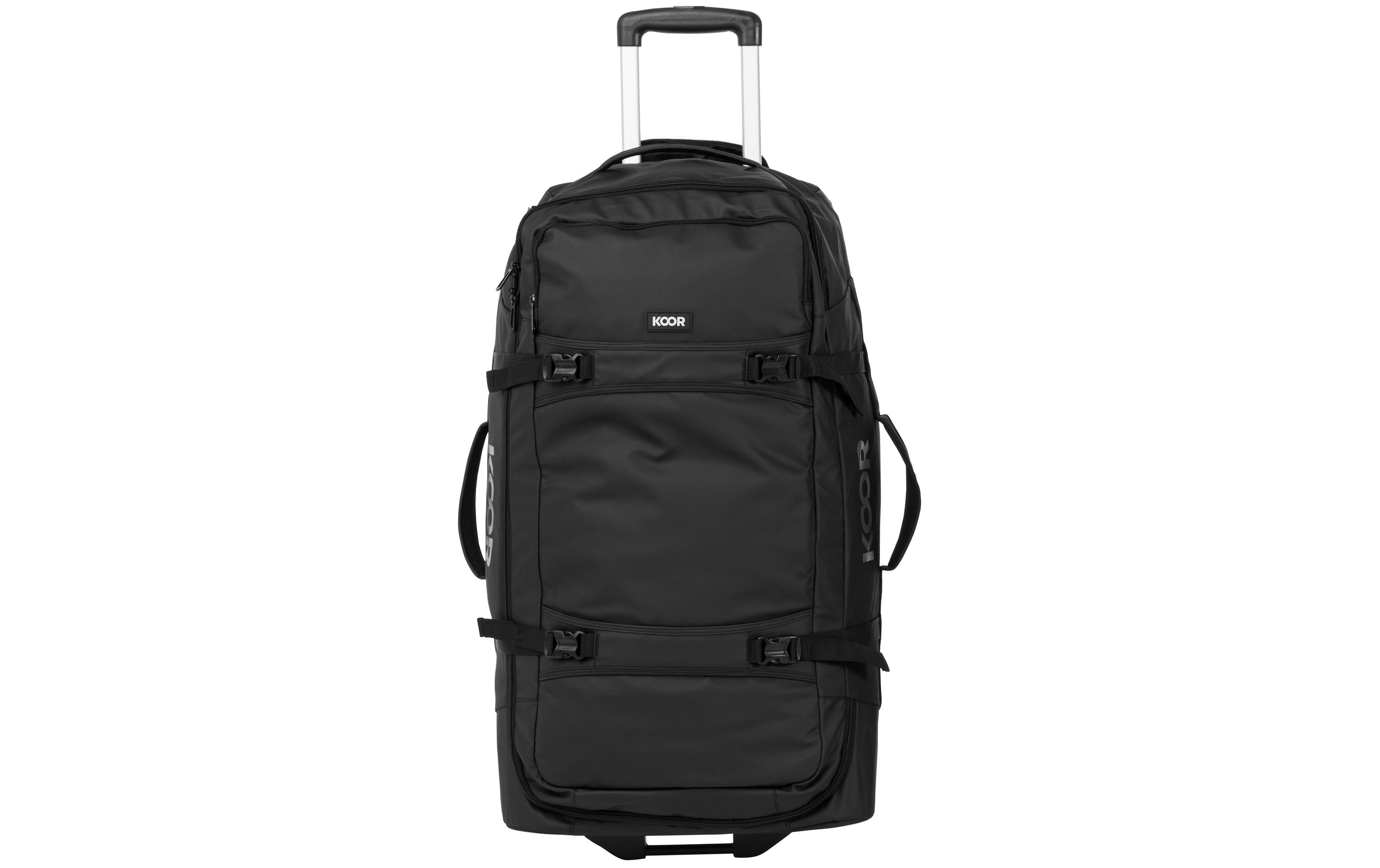 KOOR Reisekoffer Jiibs 90 L, Schwarz