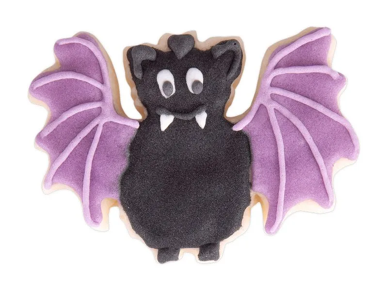 Städter Präge-Ausstecher Fledermaus 4.3 x 6 cm, Grau