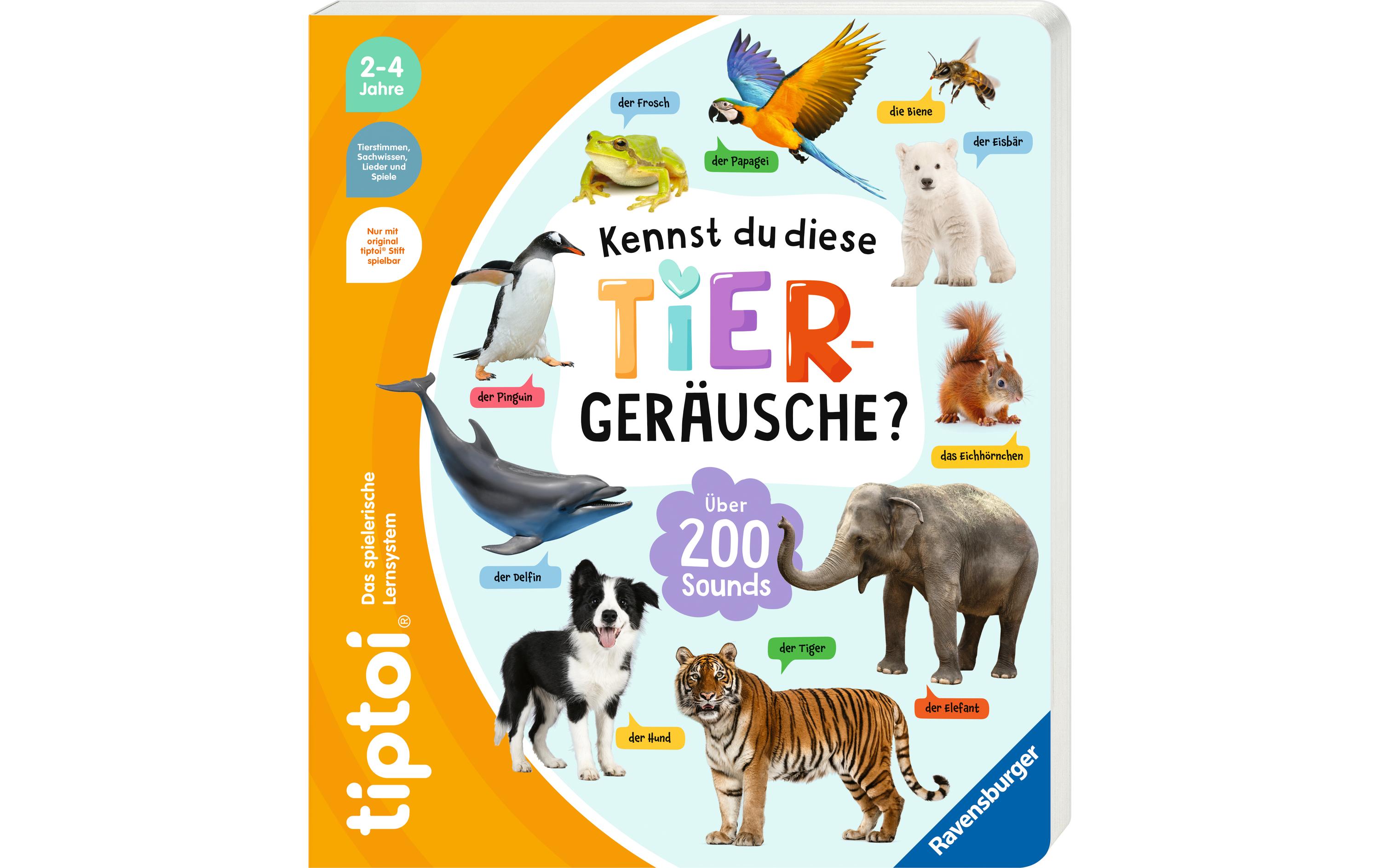 tiptoi Lernbuch Kennst du diese Tiergeräusche?