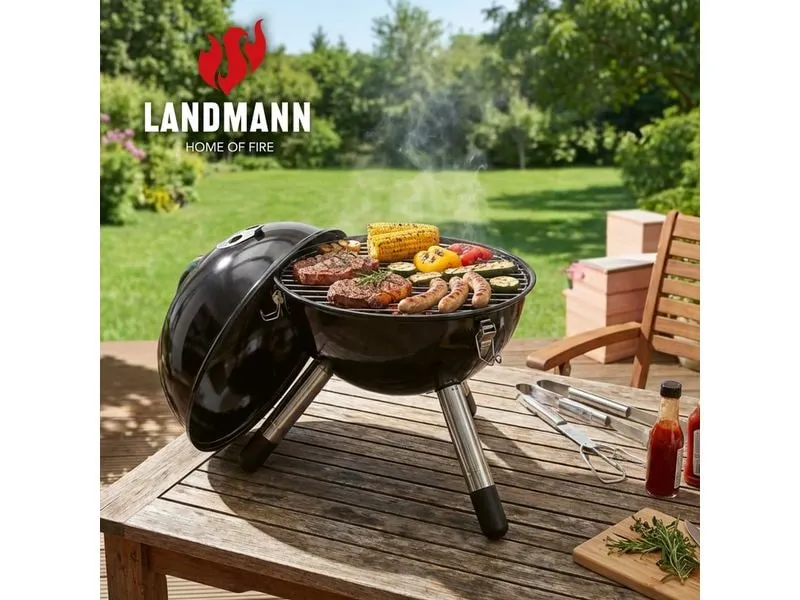 Landmann Kugelgrill Schwarz Landmann Kugelgrill Schwarz