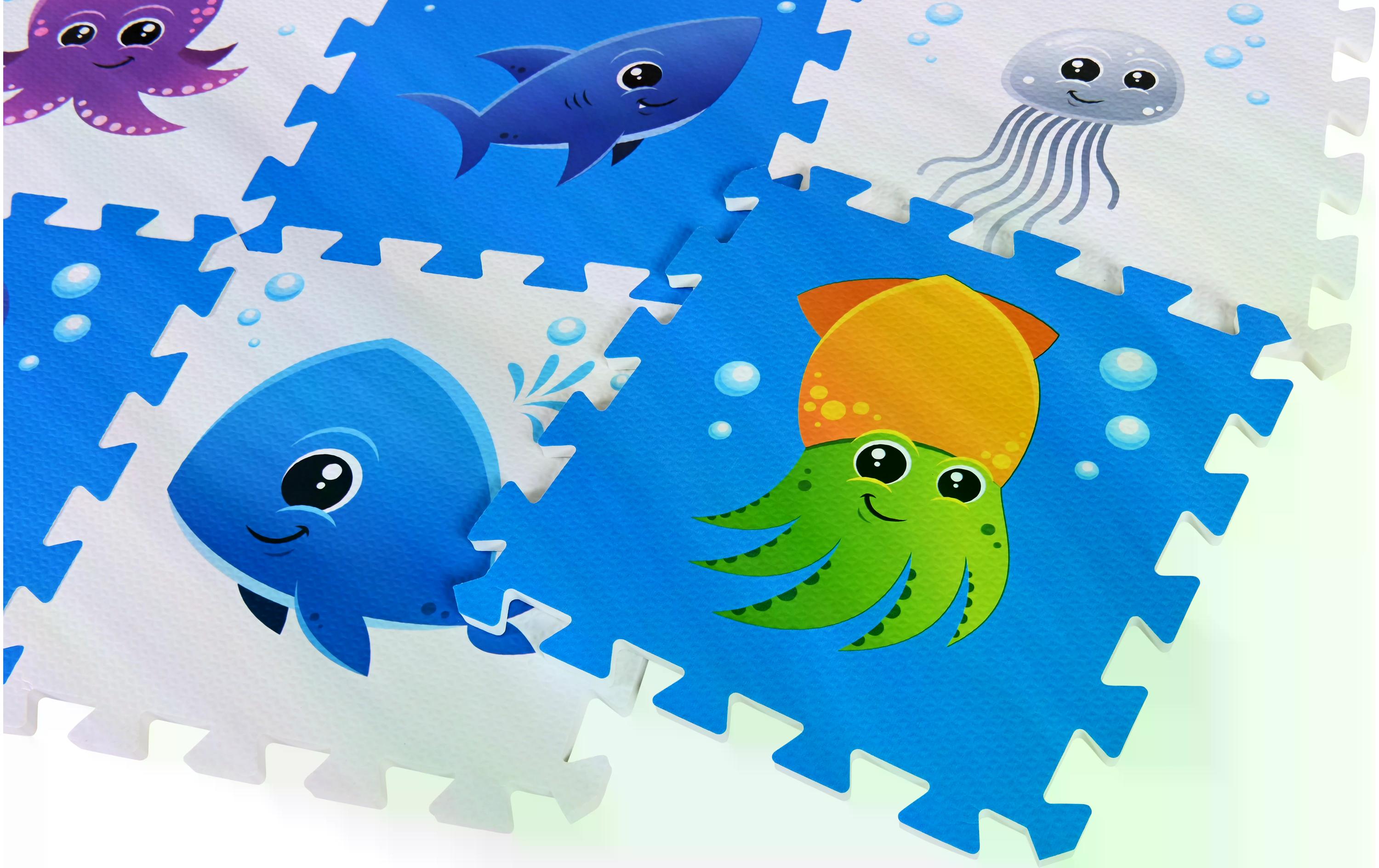 Knorrtoys Puzzlematte Meereswelt 9-teilig