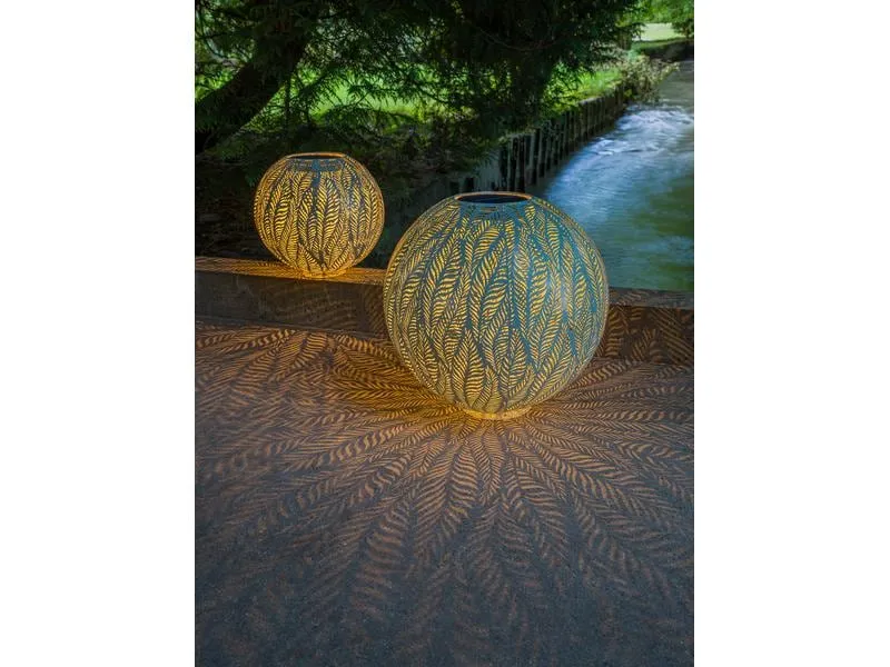 STT Windlicht Solar Antic Ball Lara, Ø 40 cm, Mint STT Windlicht Solar Antic Ball Lara, Ø 40 cm, Mint