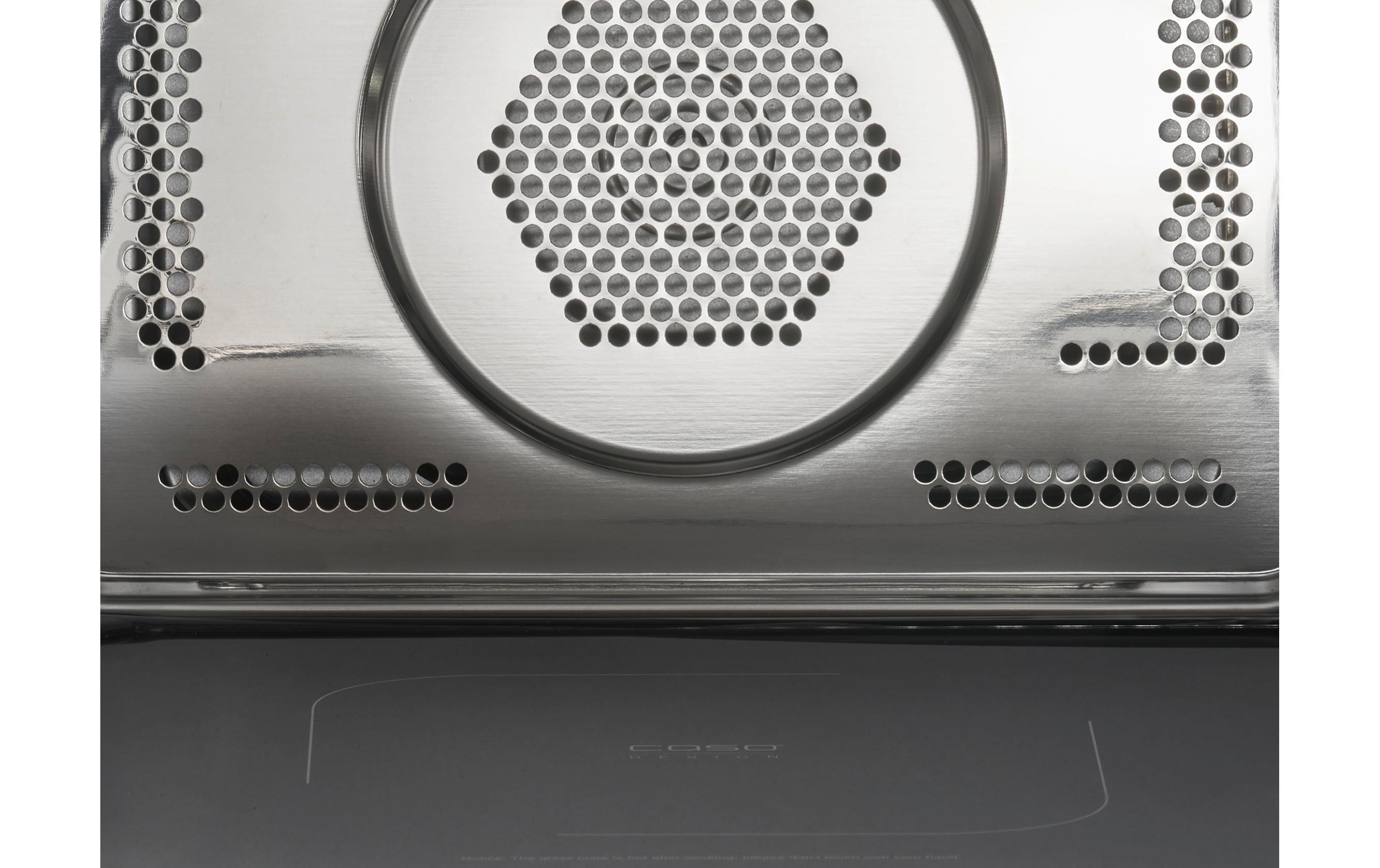 Caso Mikrowelle mit Grill HCMG 25 Ceramic Chef Silber Caso Mikrowelle mit Grill HCMG 25 Ceramic Chef Silber