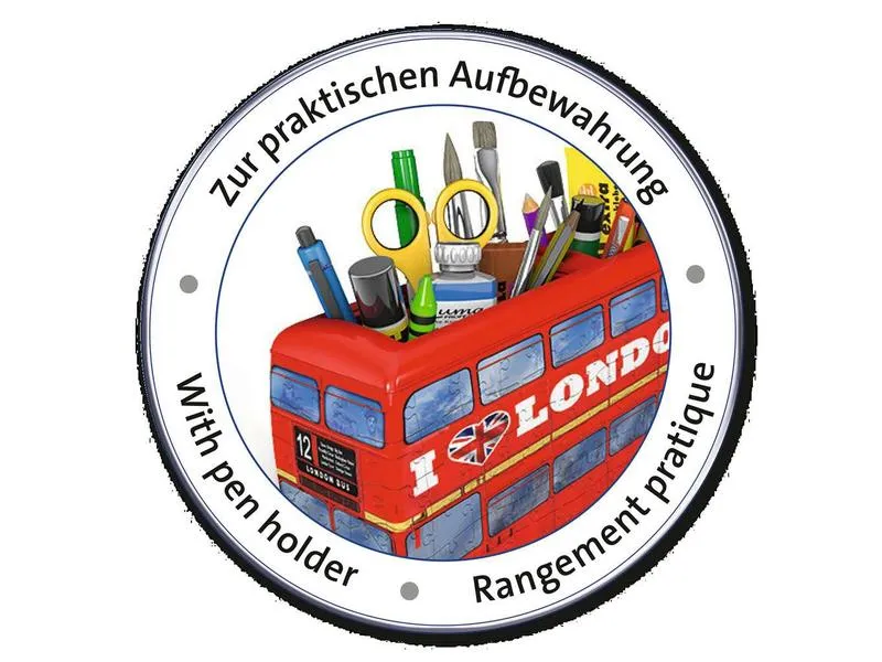 Ravensburger 3D Puzzle London Bus Ravensburger 3D Puzzle London Bus
