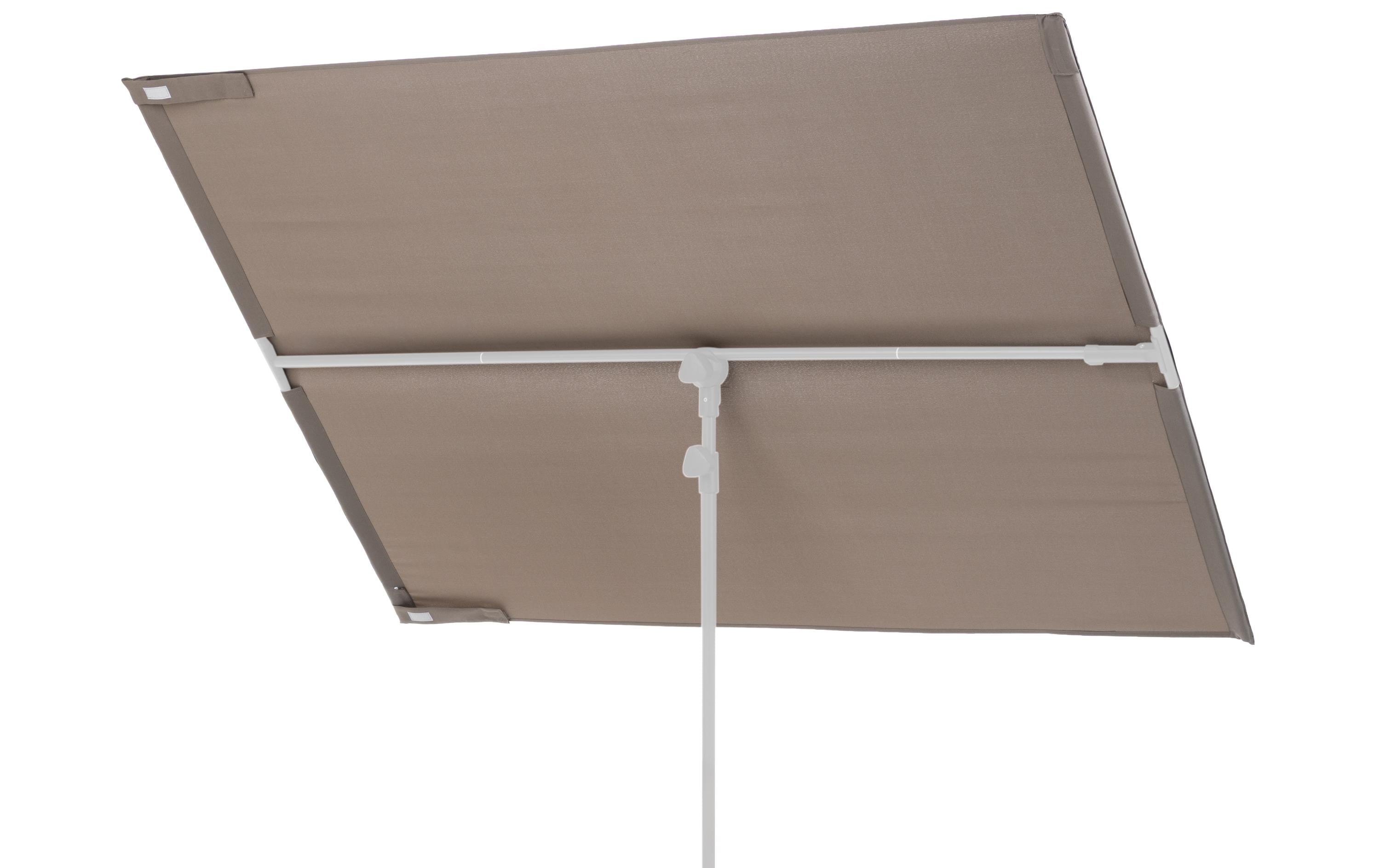 COCON Ersatzbespannung für Sonnenschirm Vela, 180 x 130 cm, Taupe