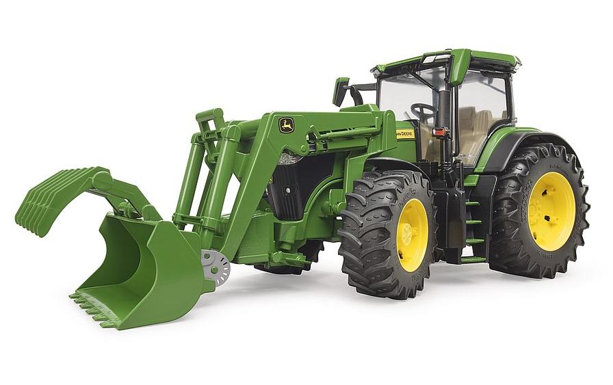 Bruder Spielwaren Landwirtschaftsfahrzeug John Deere 7R 350 mit Frontlader