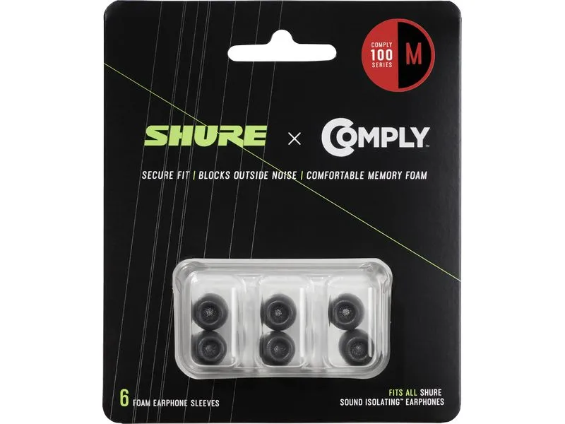 Shure Ohrpassstücke EACYF1-6M 6 Stück Shure Ohrpassstücke EACYF1-6M 6 Stück
