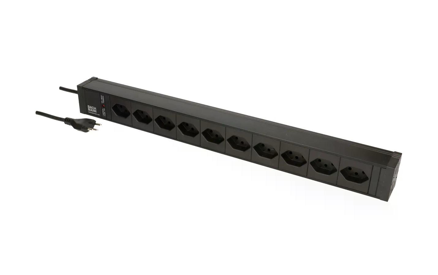 Bachmann 19 PDU 10x T13, > 1HE, Schwarz Bachmann 19 PDU 10x T13, > 1HE, Schwarz
