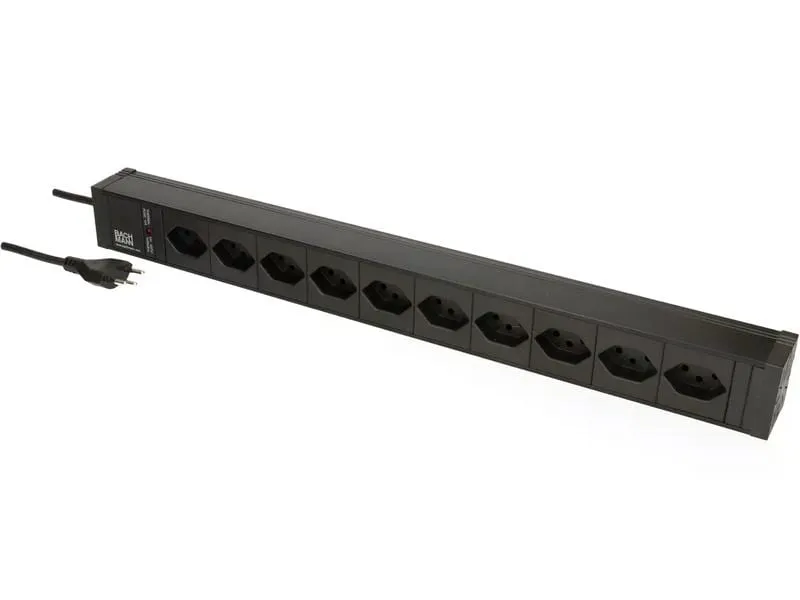 Bachmann 19 PDU 10x T13, > 1HE, Schwarz Bachmann 19 PDU 10x T13, > 1HE, Schwarz