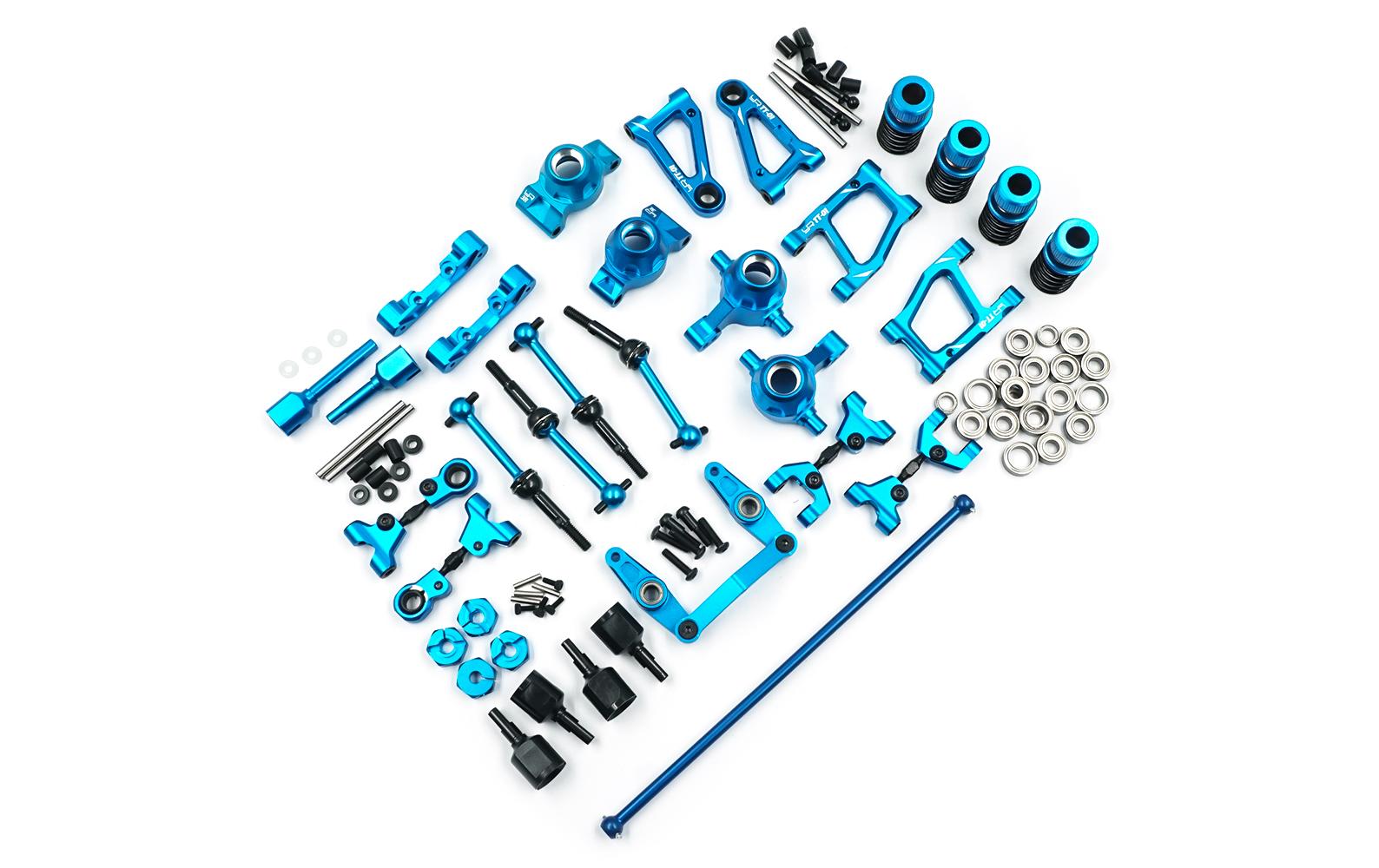 Yeah Racing Rapid Performance Conversion Kit Blau, TT-01E Yeah Racing Rapid Performance Conversion Kit Blau, TT-01E
