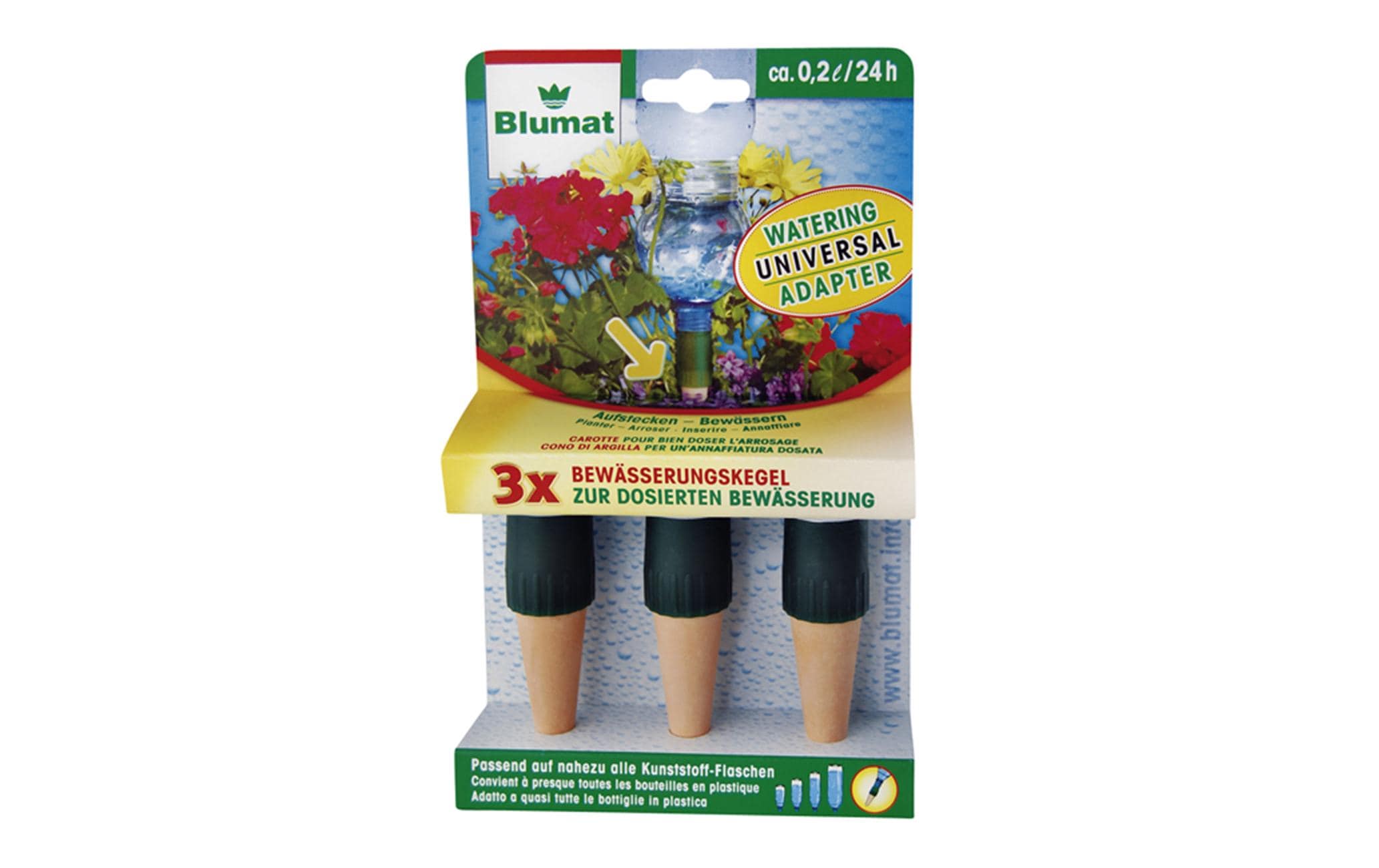 Blumat Flaschenadapter 3 Stk.