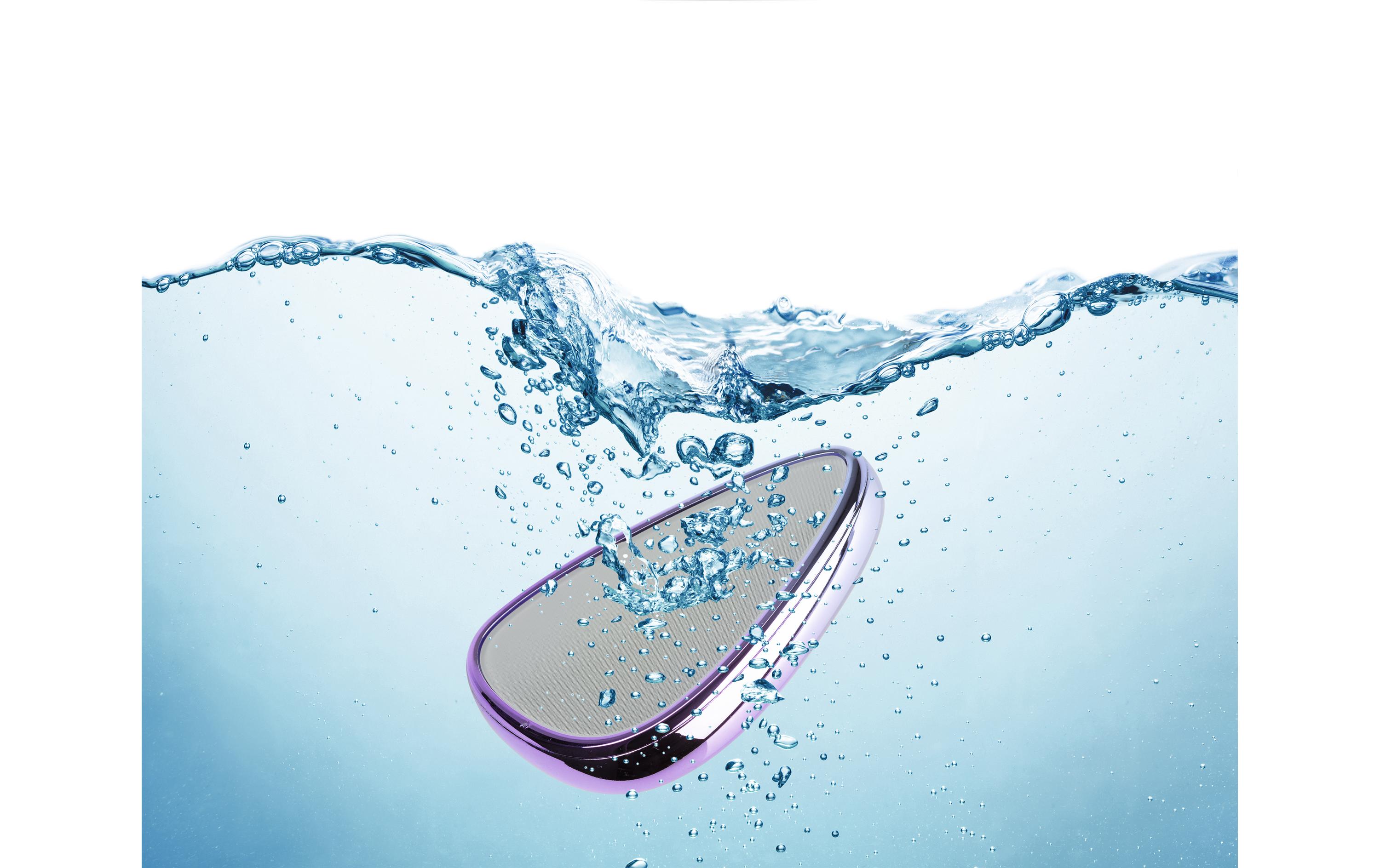 VITALmaxx Haarentferner Nano-Glas lila, 1 Stück