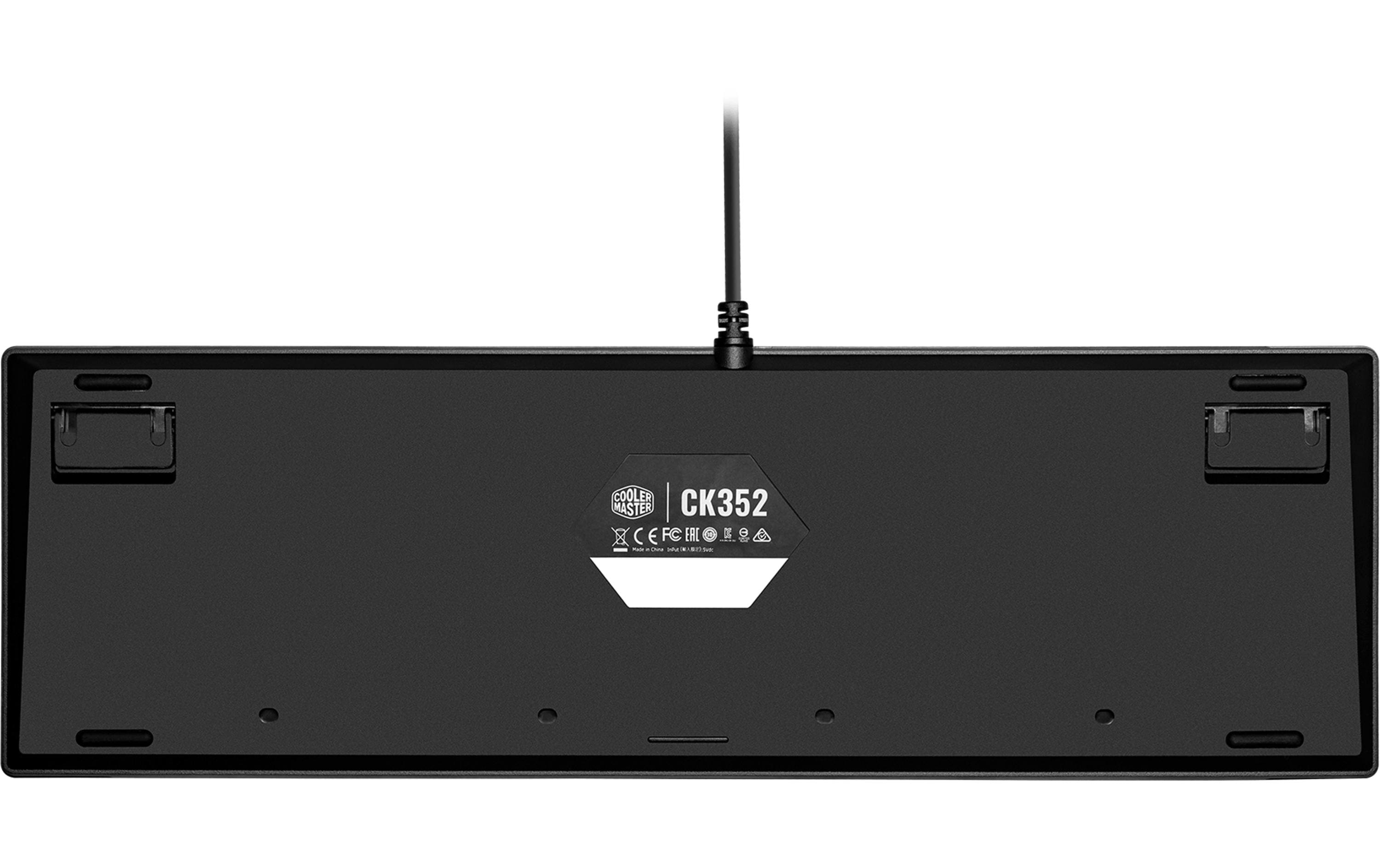 Cooler Master Gaming-Tastatur CK352 LC Red Switch