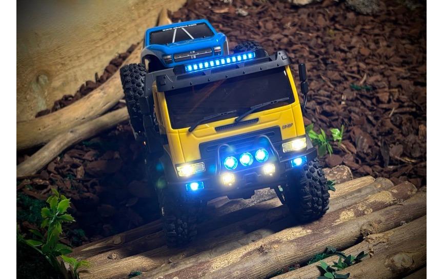 Absima Tow Truck CR-18P ARKTOS, 6x6, RTR, 1:18 Gelb