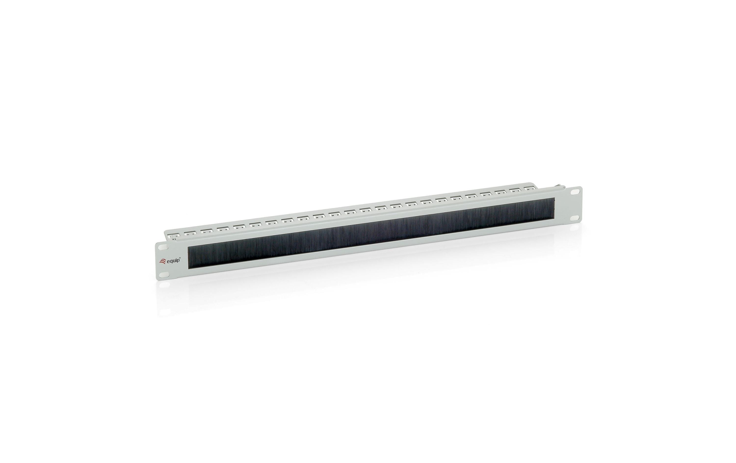 equip Kabeldurchführung Rack 19, Grau